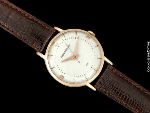 1946 Jeager-LeCoultre Vintage Large Mens Watch - 18K Rose Gold