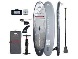 Aqua Marina Glow- All-Around iSUP & SUP Paddle- Exclusive Bundle Price