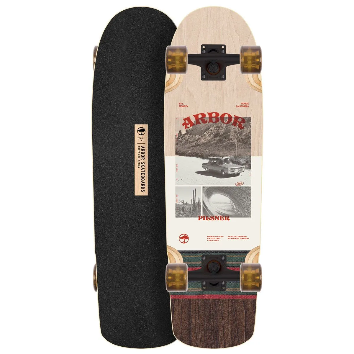 Arbor Pilsner Photo 28.75" Complete Cruiser - 8.25"