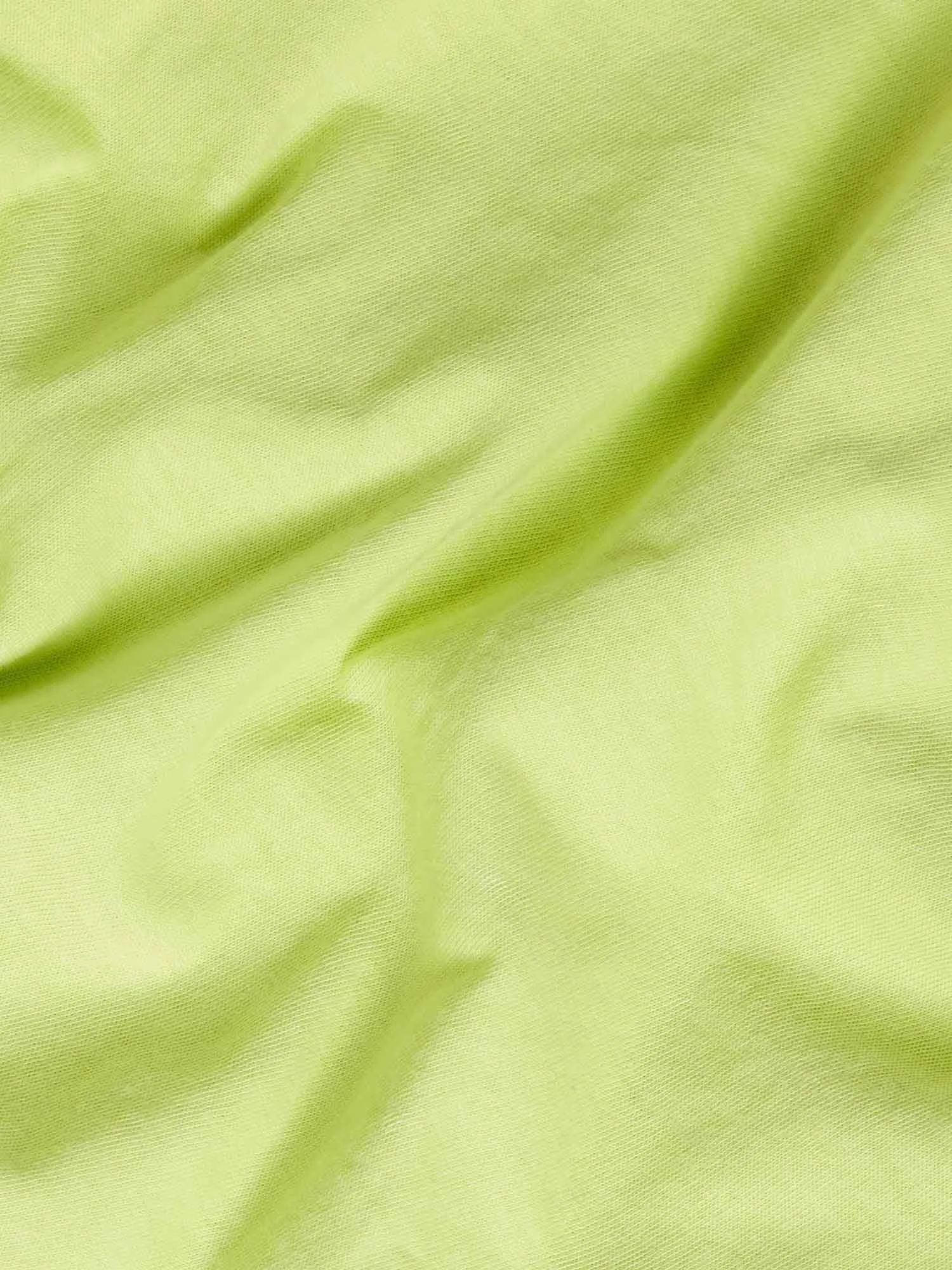 Archive Enhanced Degradation Nylon Shorts—lime green