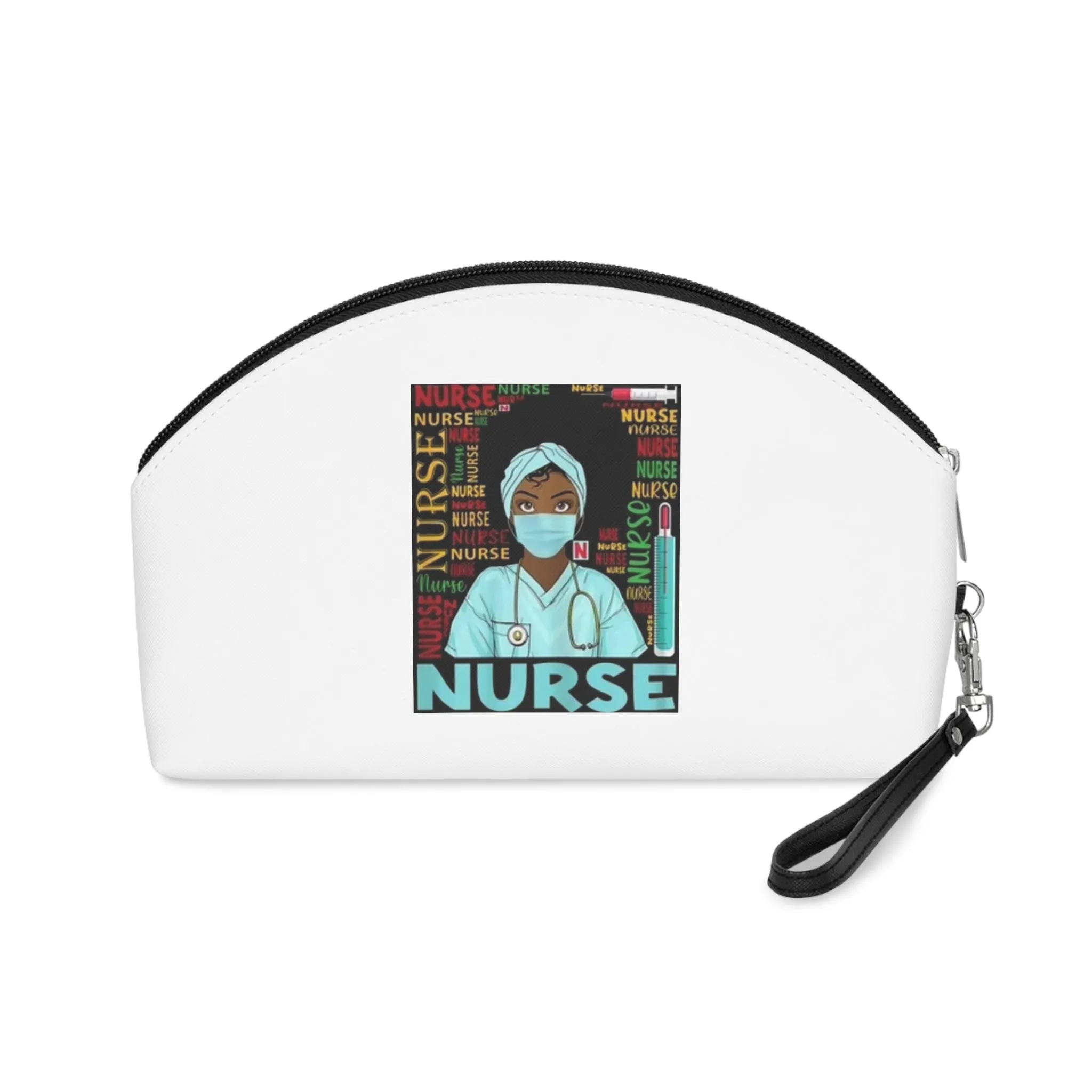 Black Nurse Makeup Bag