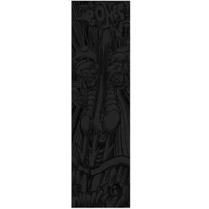 Bones Forked Single Sheet Griptape 9″x33″ - Black