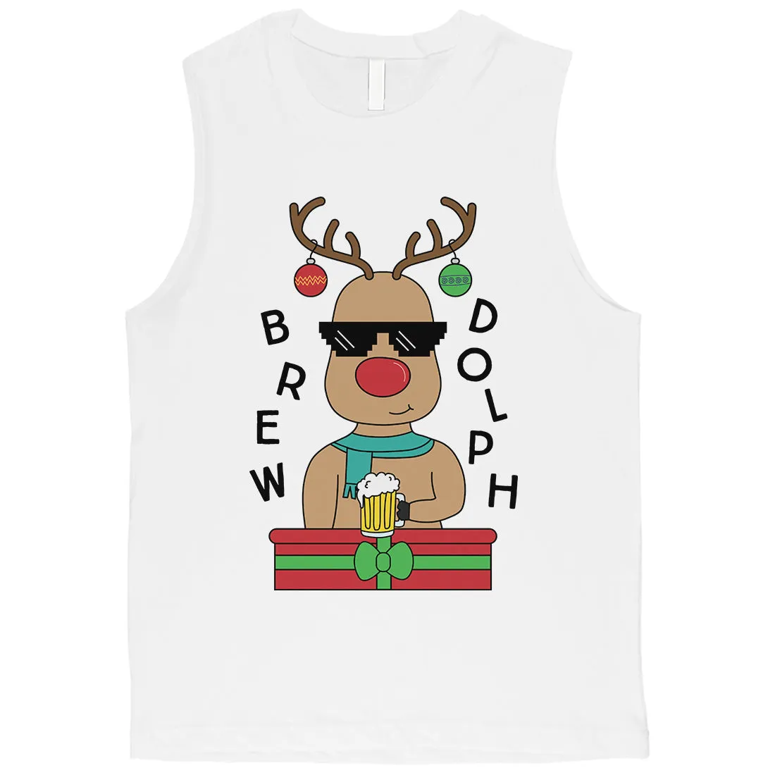 Brewdolph Mens Muscle Shirt