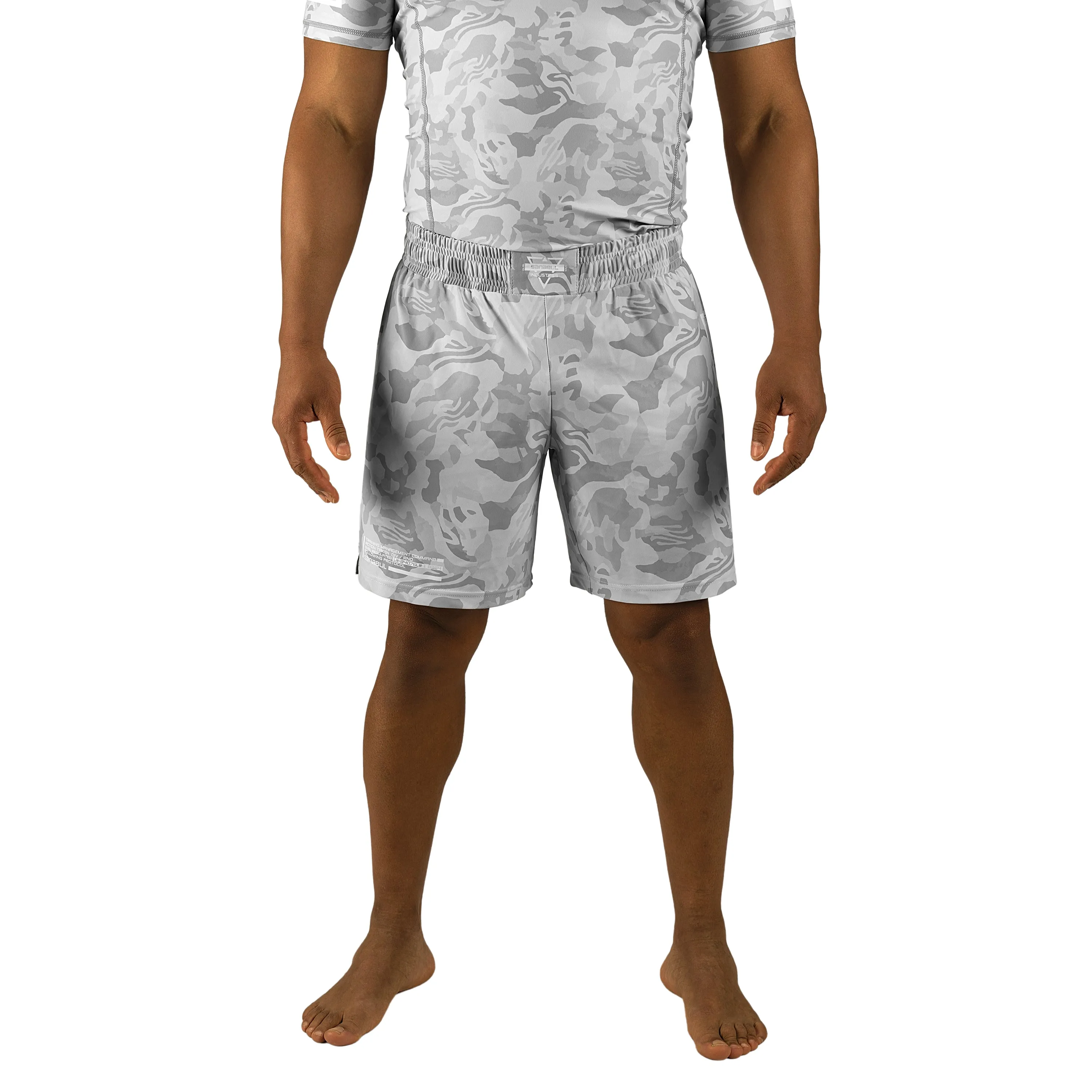 Camo MMA Training and BJJ Shorts