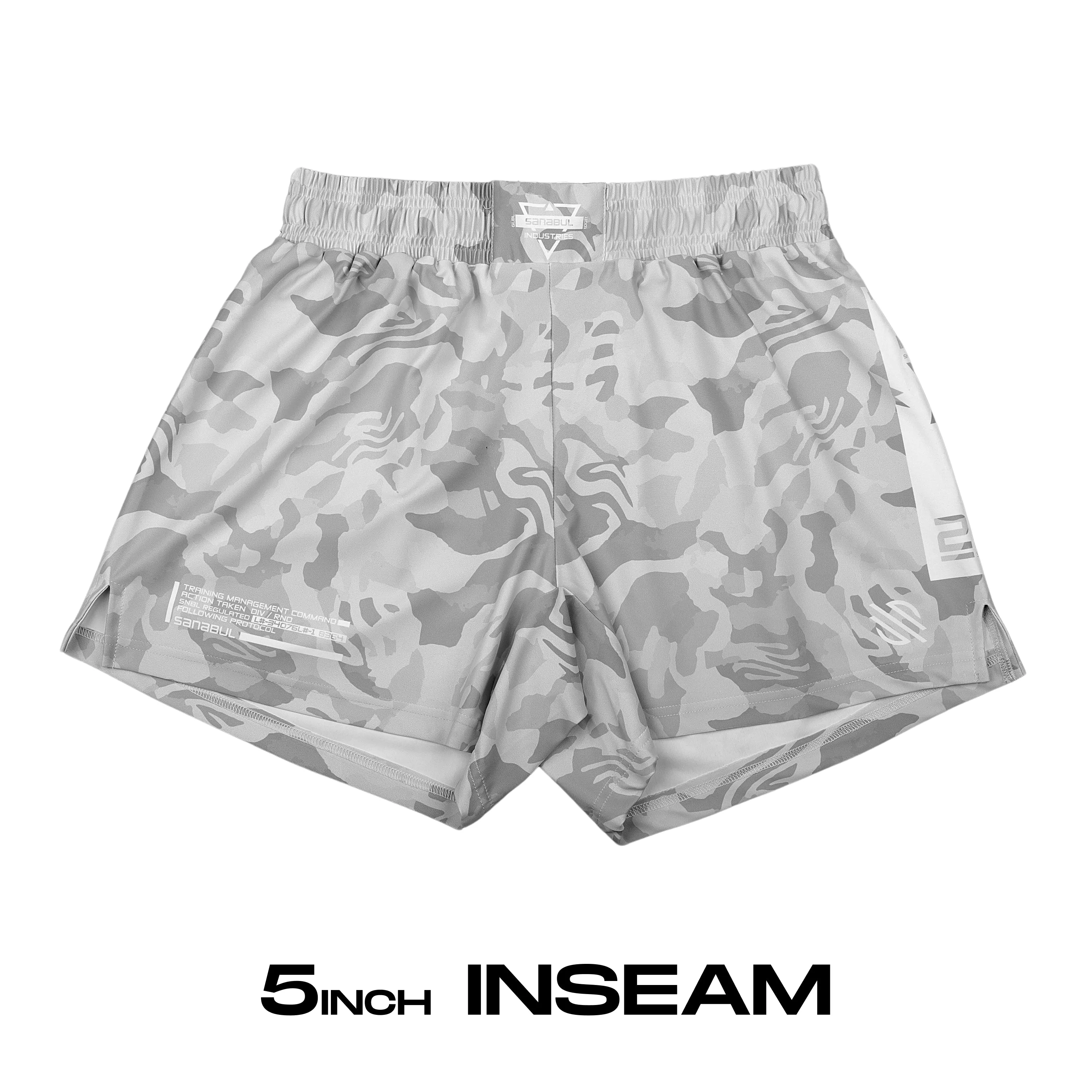 Camo MMA Training and BJJ Shorts