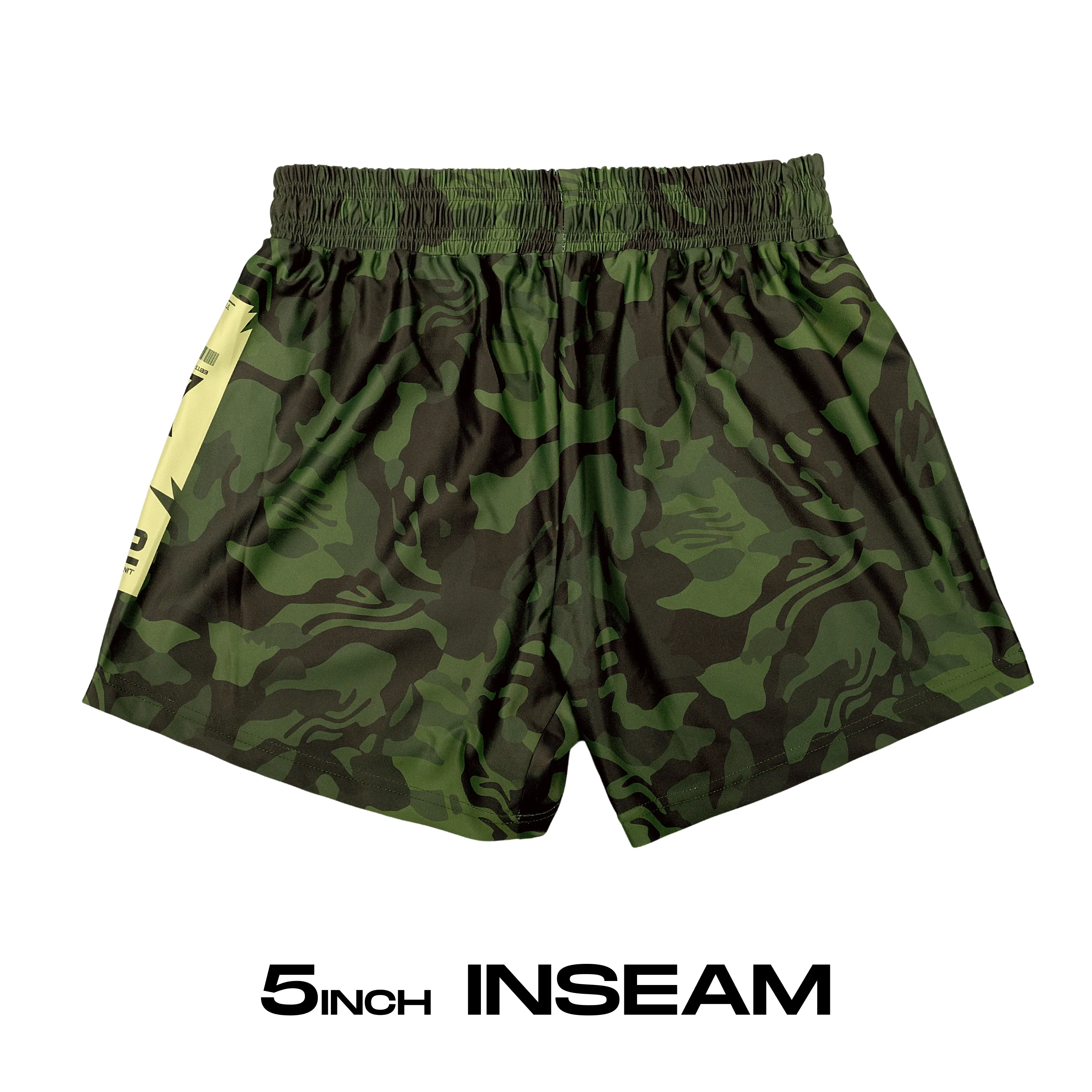 Camo MMA Training and BJJ Shorts