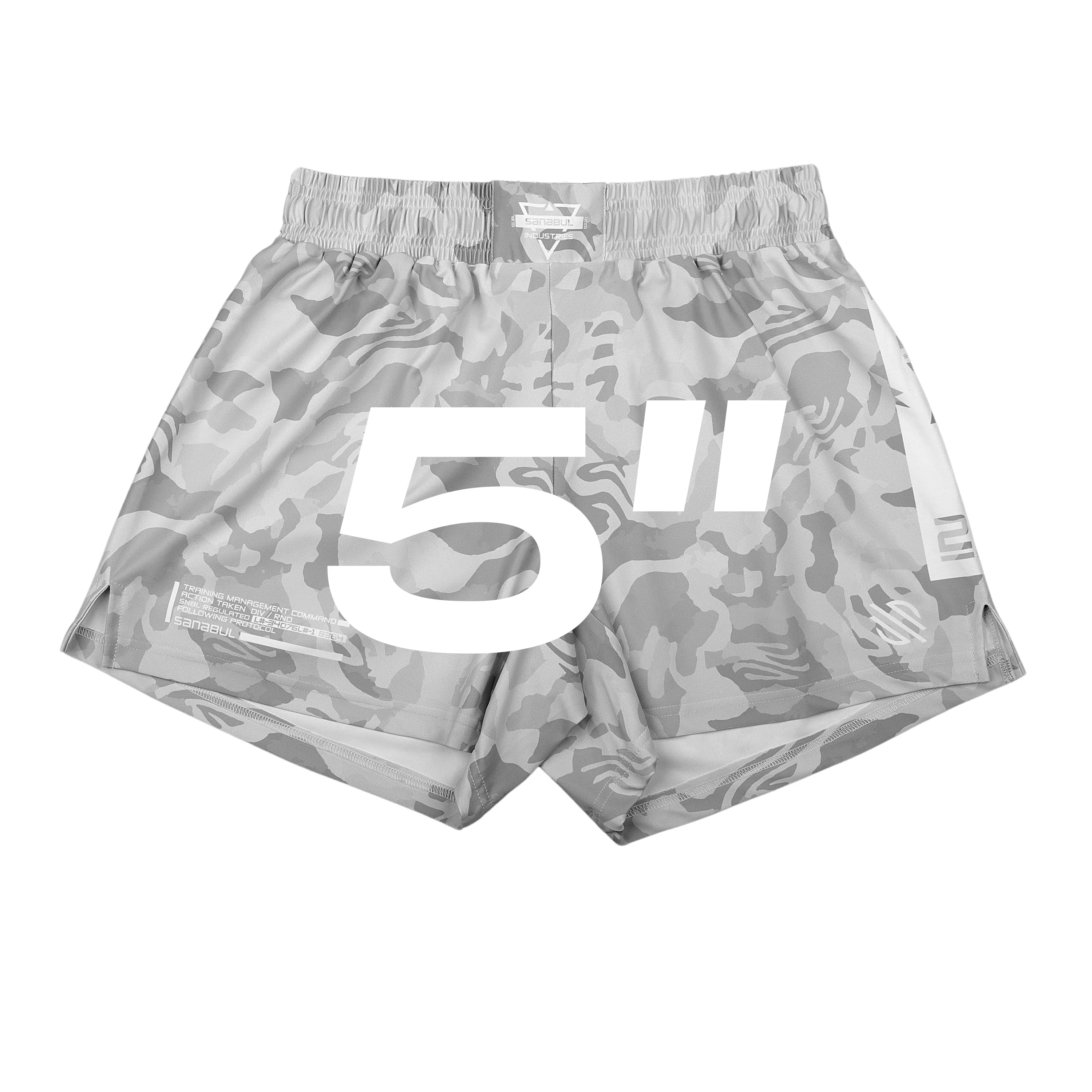 Camo MMA Training and BJJ Shorts