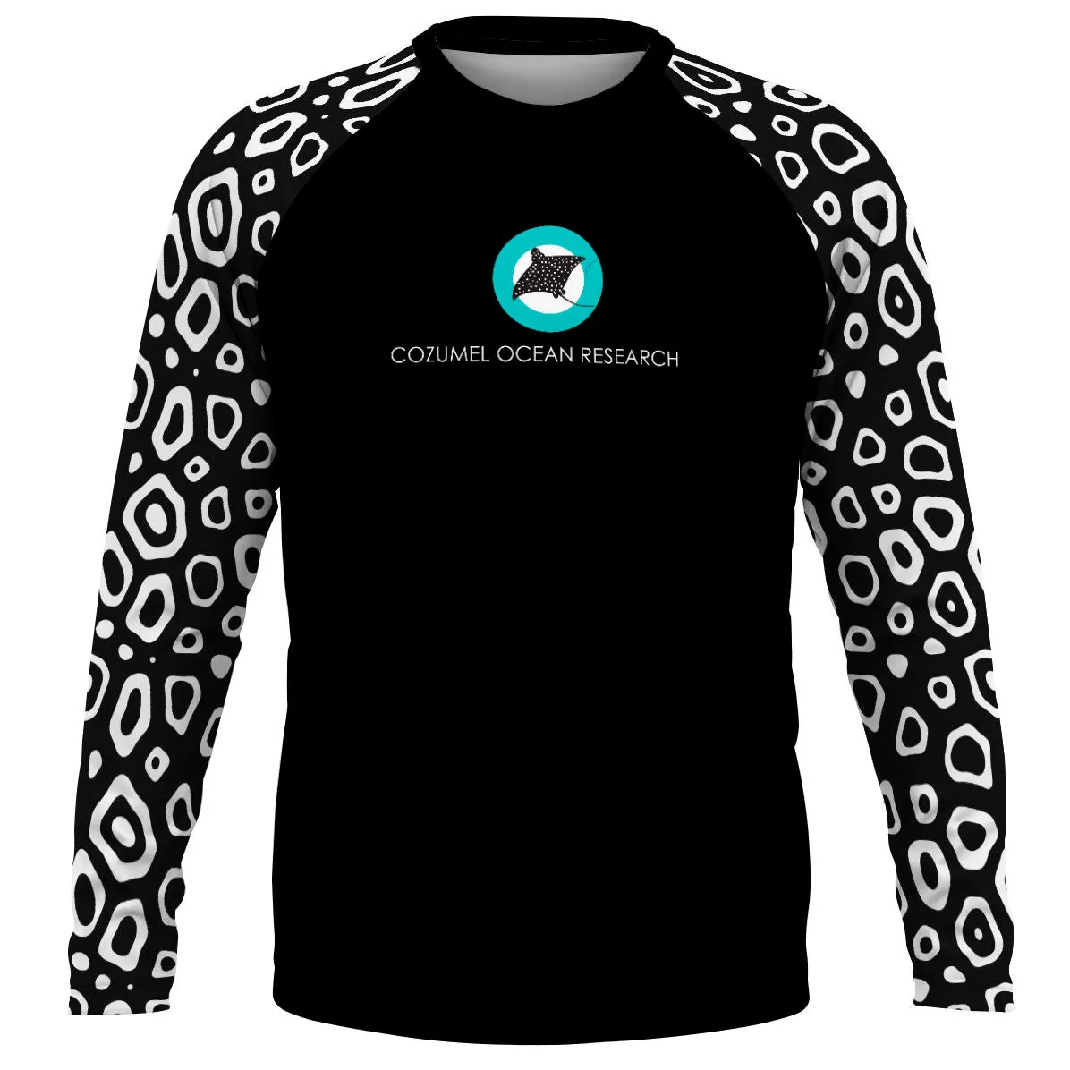 COR Black Raya - Loose Fit UPF50  Long Sleeve Rash guard