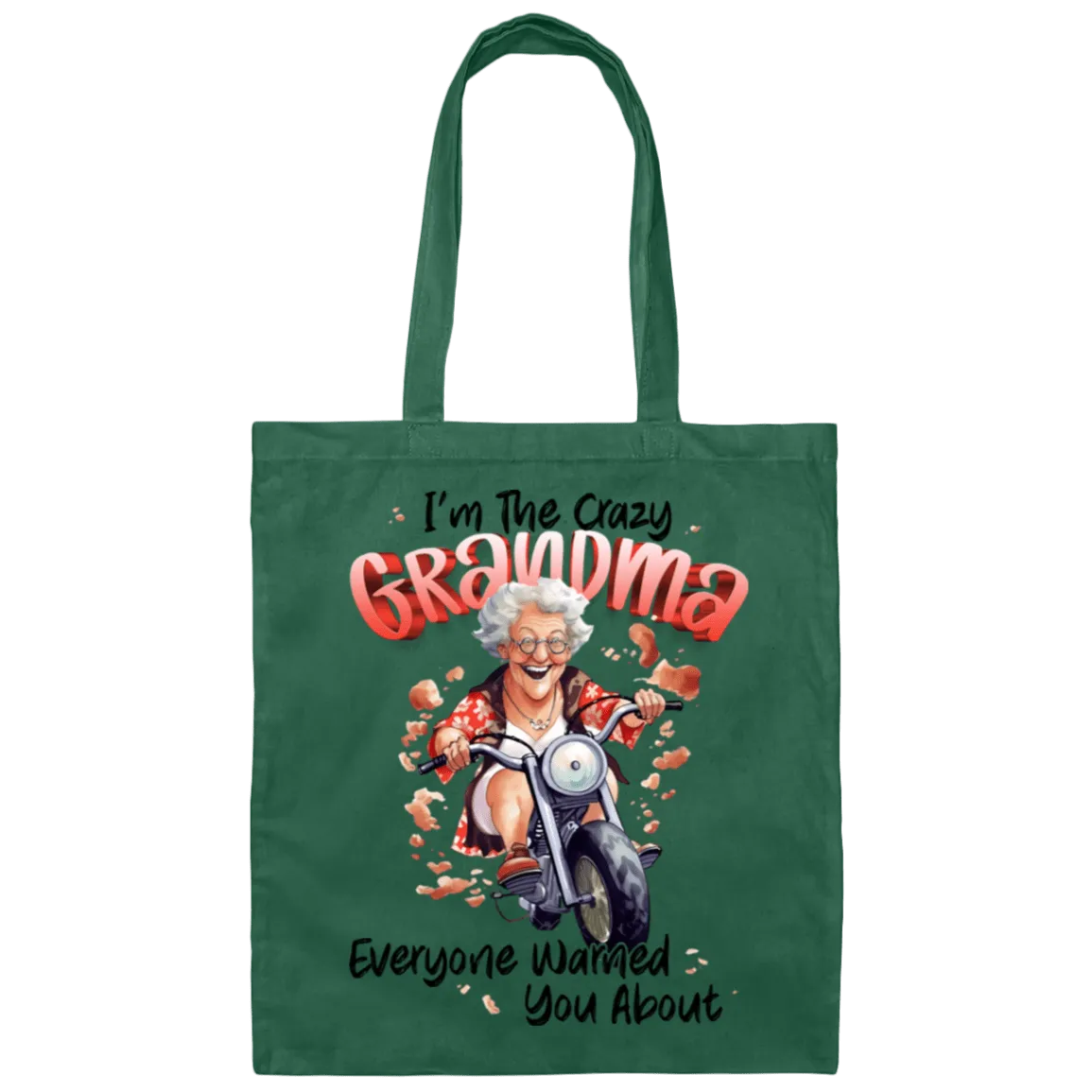 Crazy Grandma Tote Bag