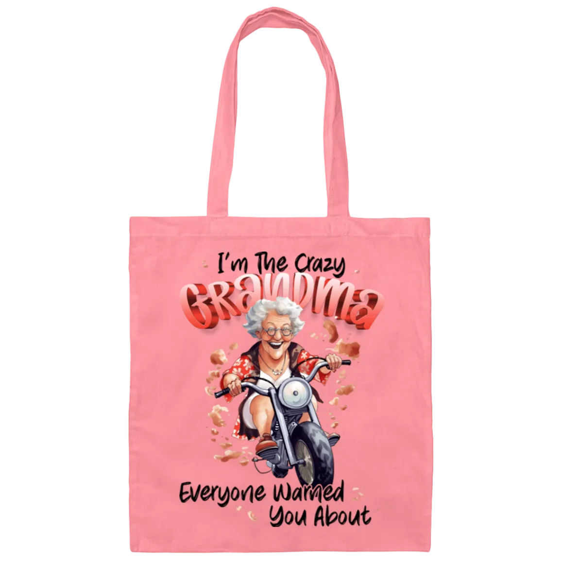 Crazy Grandma Tote Bag