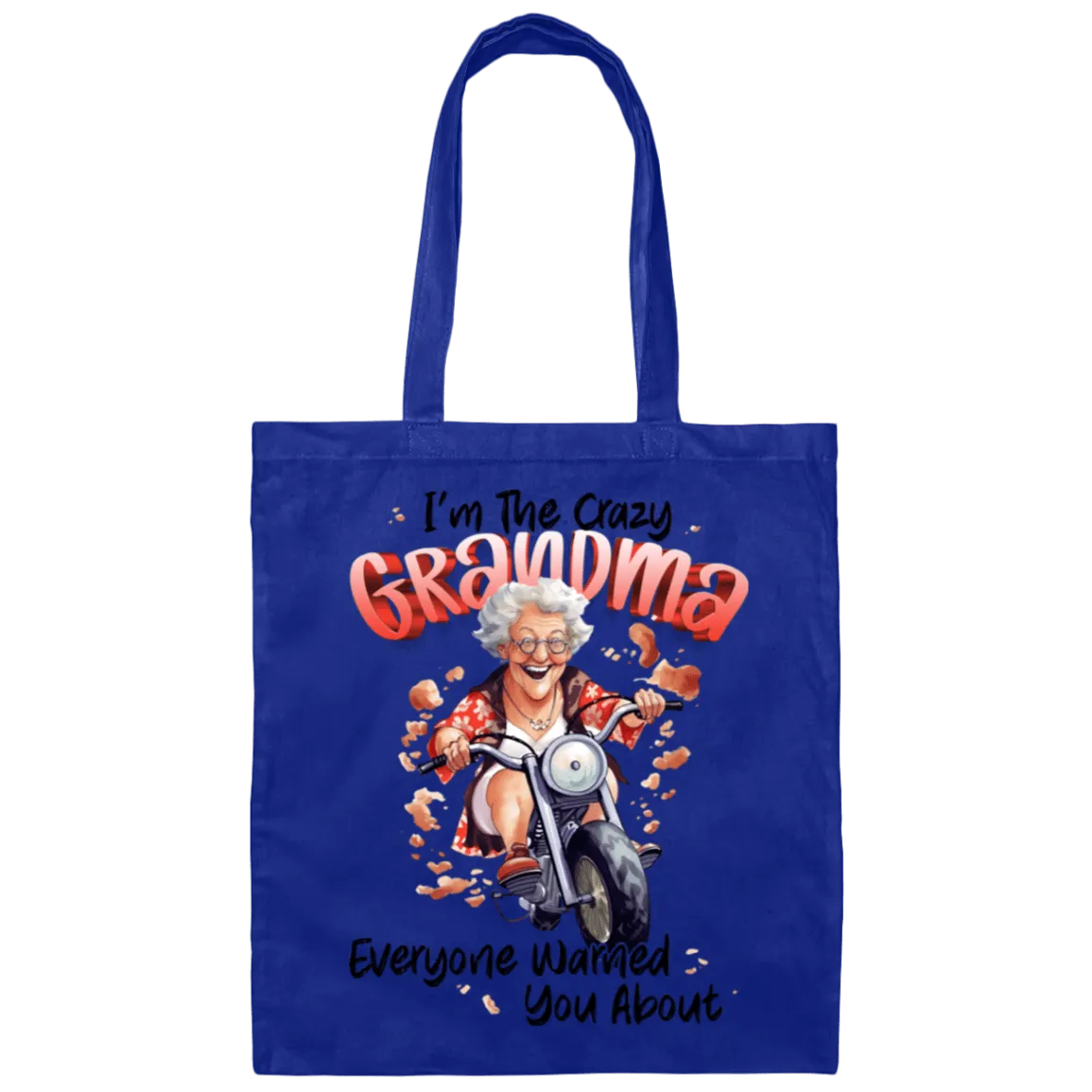 Crazy Grandma Tote Bag