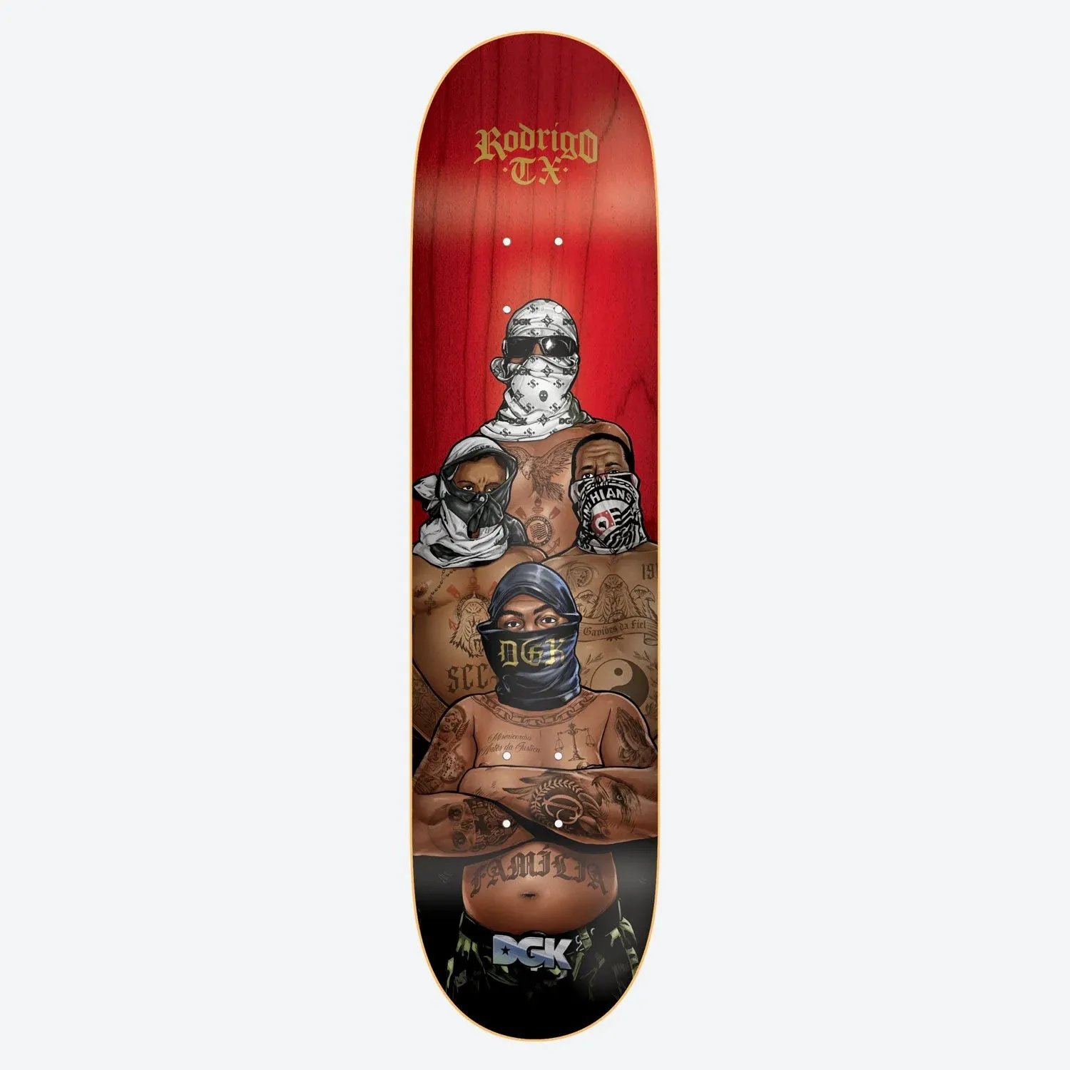 DGK Fiel TX Skateboard Deck - 7.75″