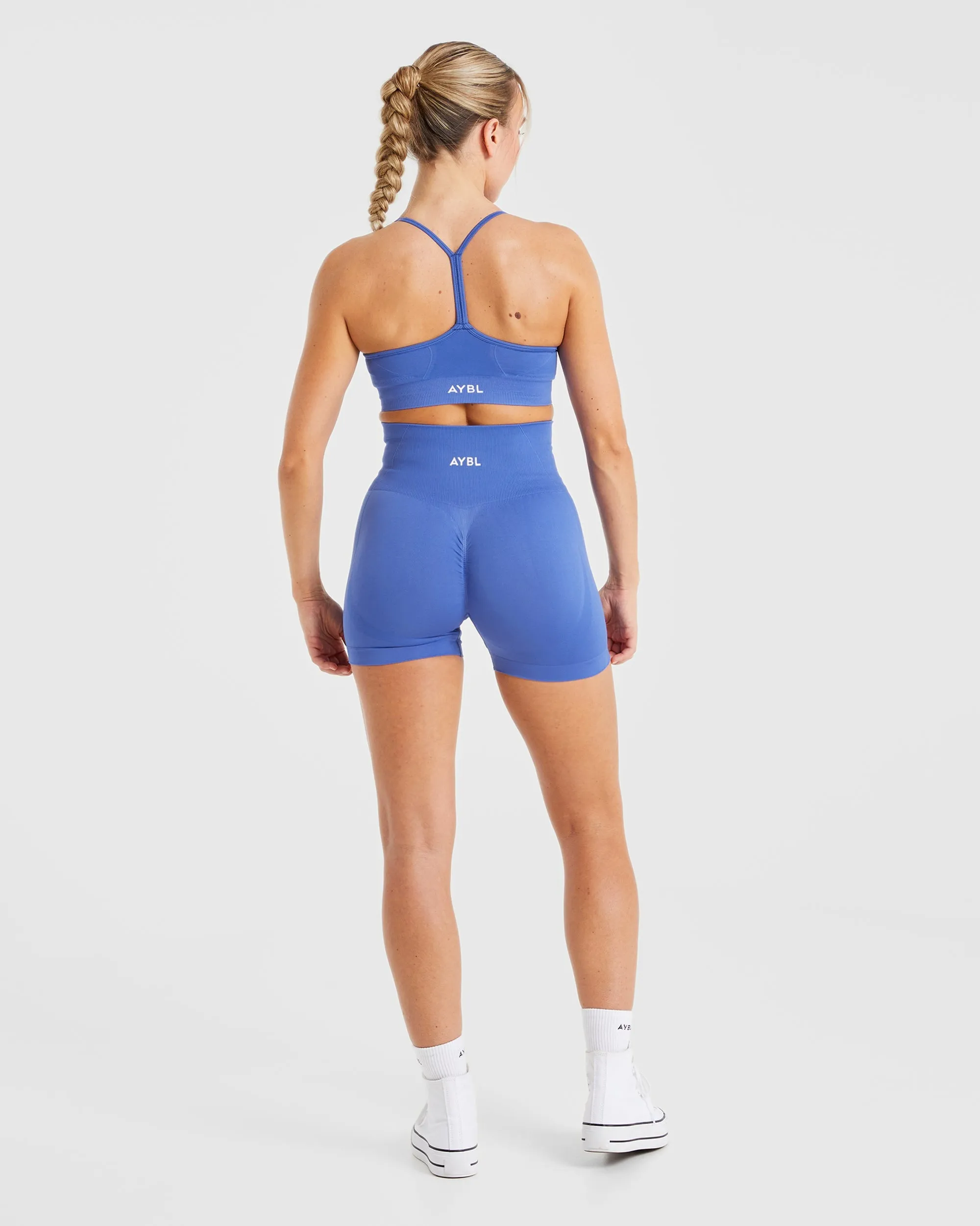 Empower Seamless Shorts - Cobalt