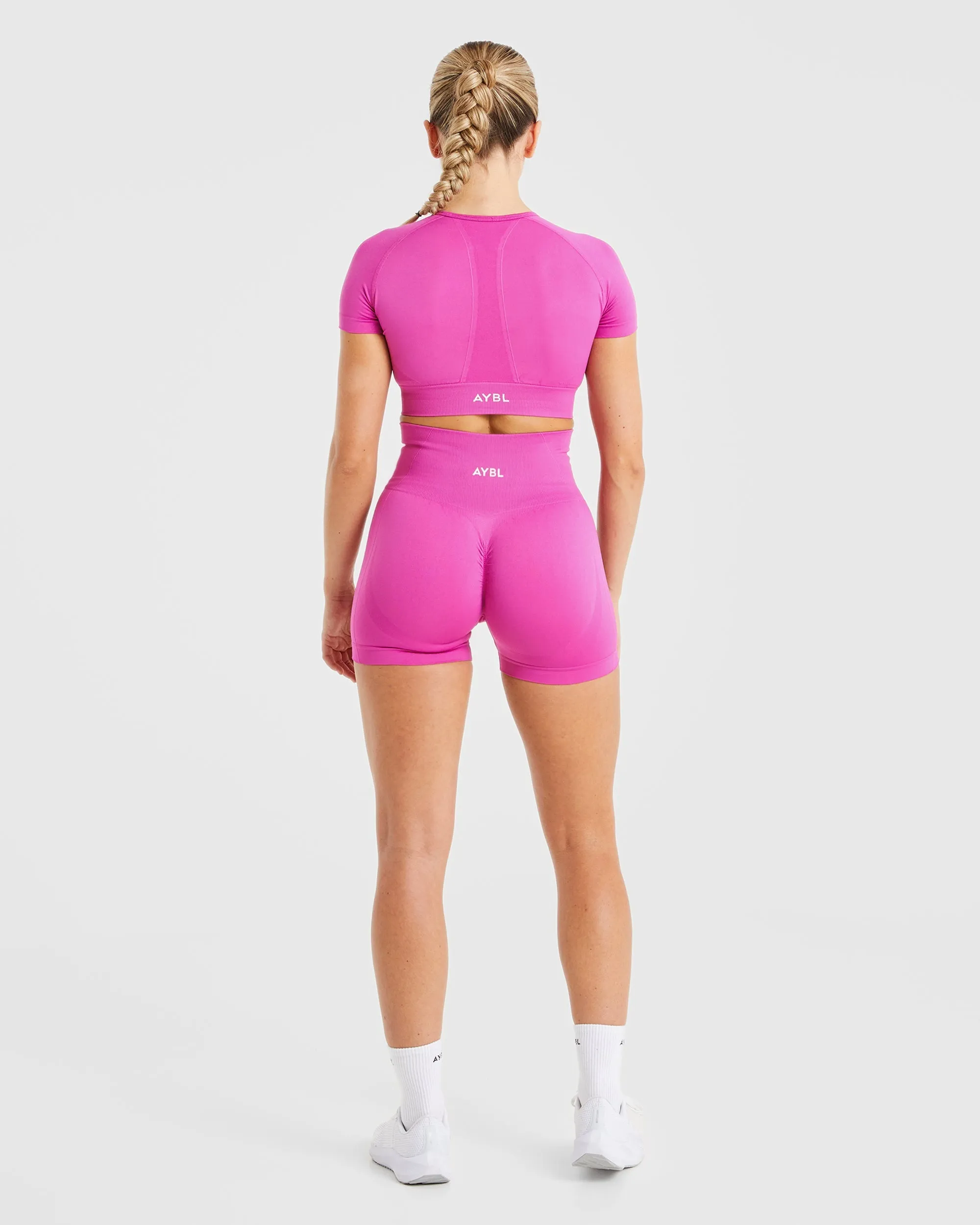 Empower Seamless Shorts - Magenta