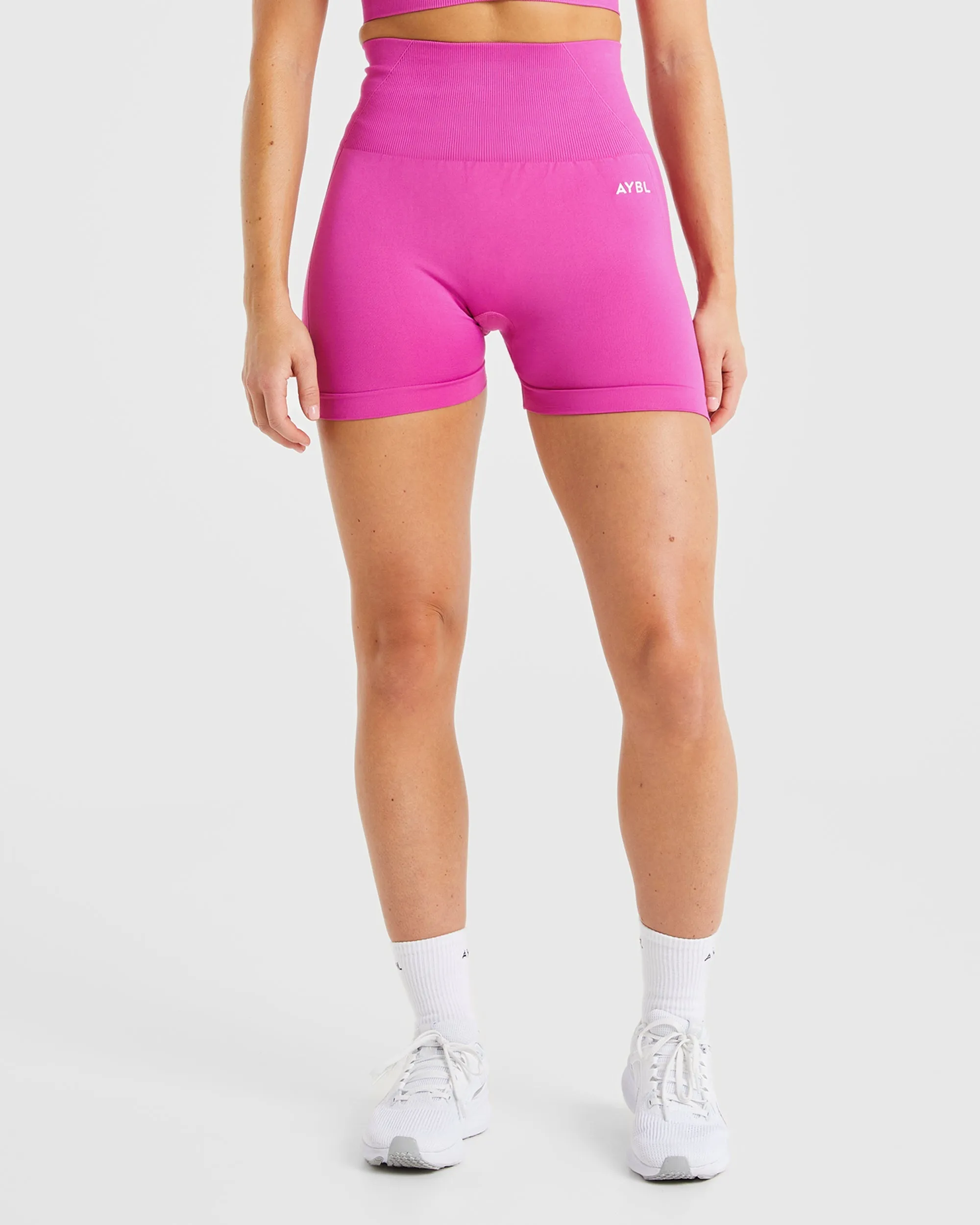 Empower Seamless Shorts - Magenta