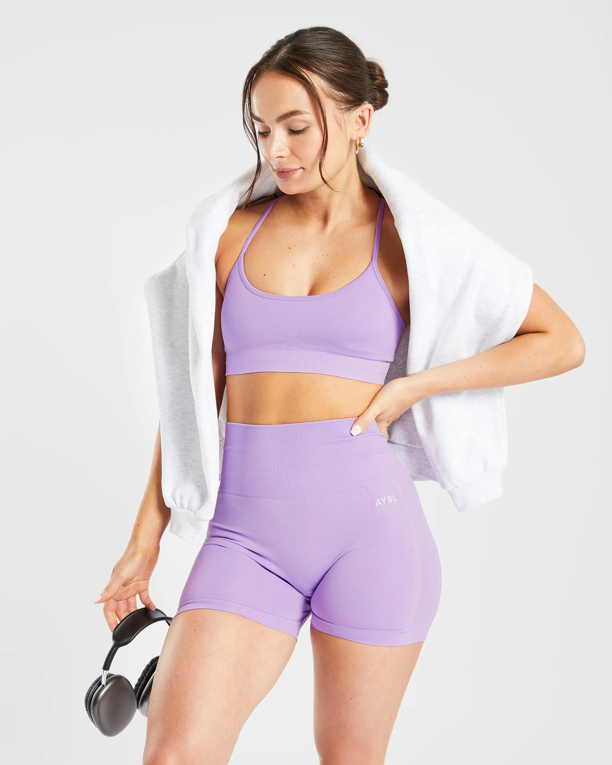 Empower Seamless Shorts - Purple