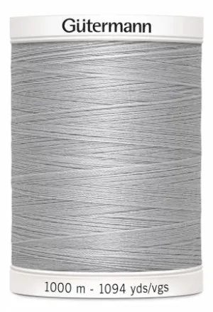 Gutermann color 102 GRAY 1000m spool