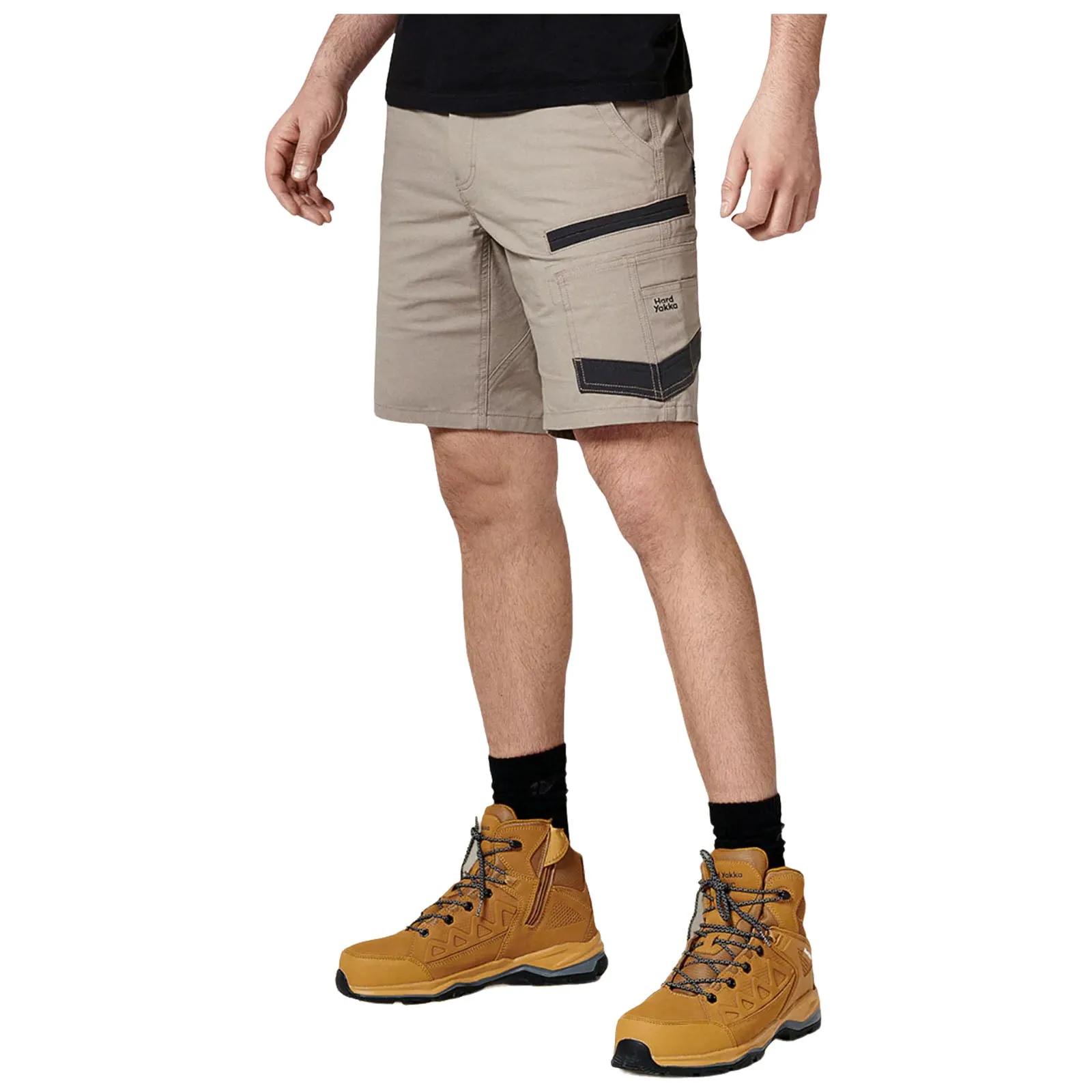 Hard Yakka Mens Raptor Active Work Shorts