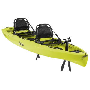 Hobie Mirage Compass Duo Tandem Fishing Kayak in Seagrass Green