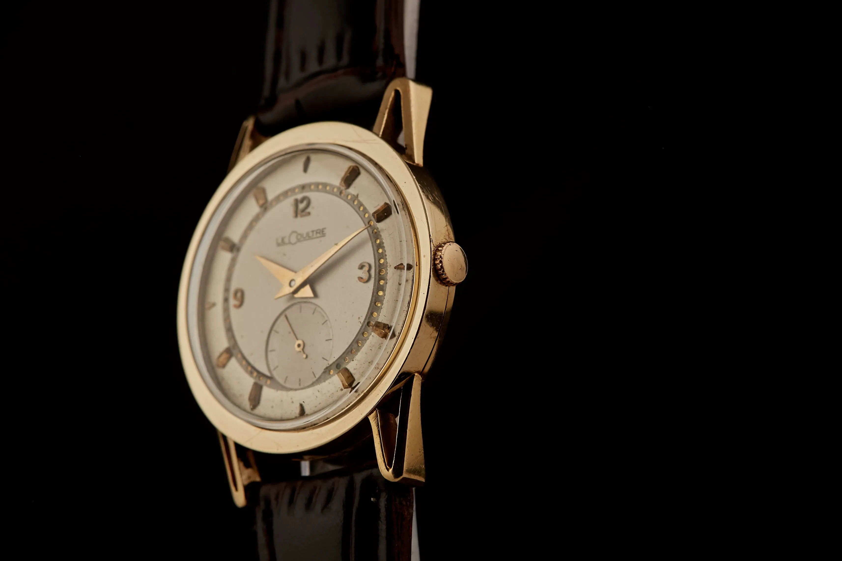 LeCoultre 'Skeleton Lug' Dress Watch