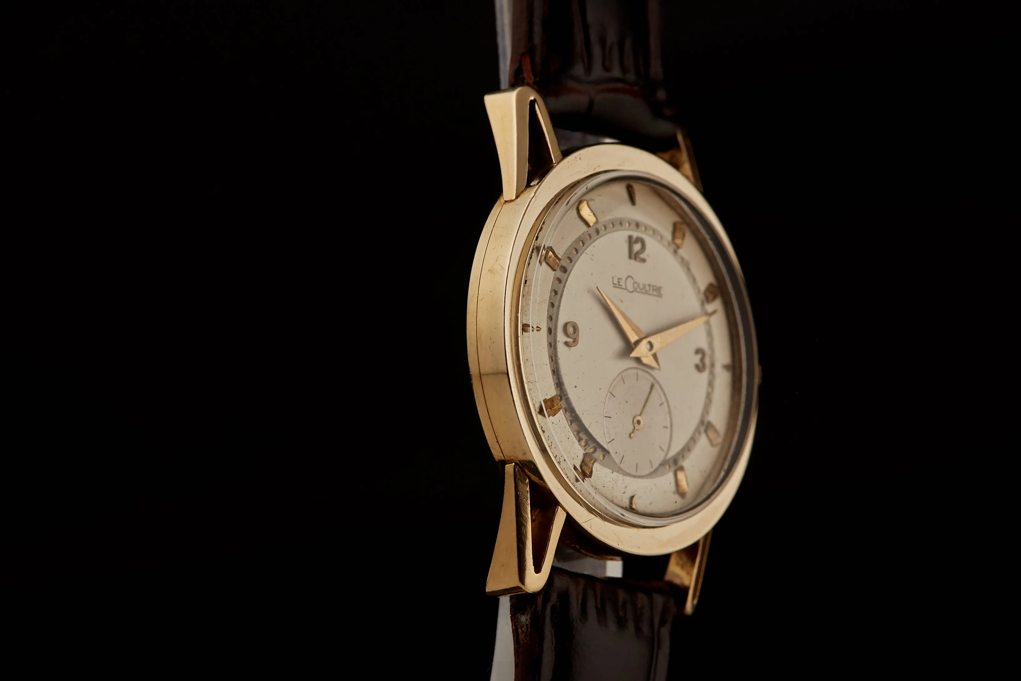 LeCoultre 'Skeleton Lug' Dress Watch