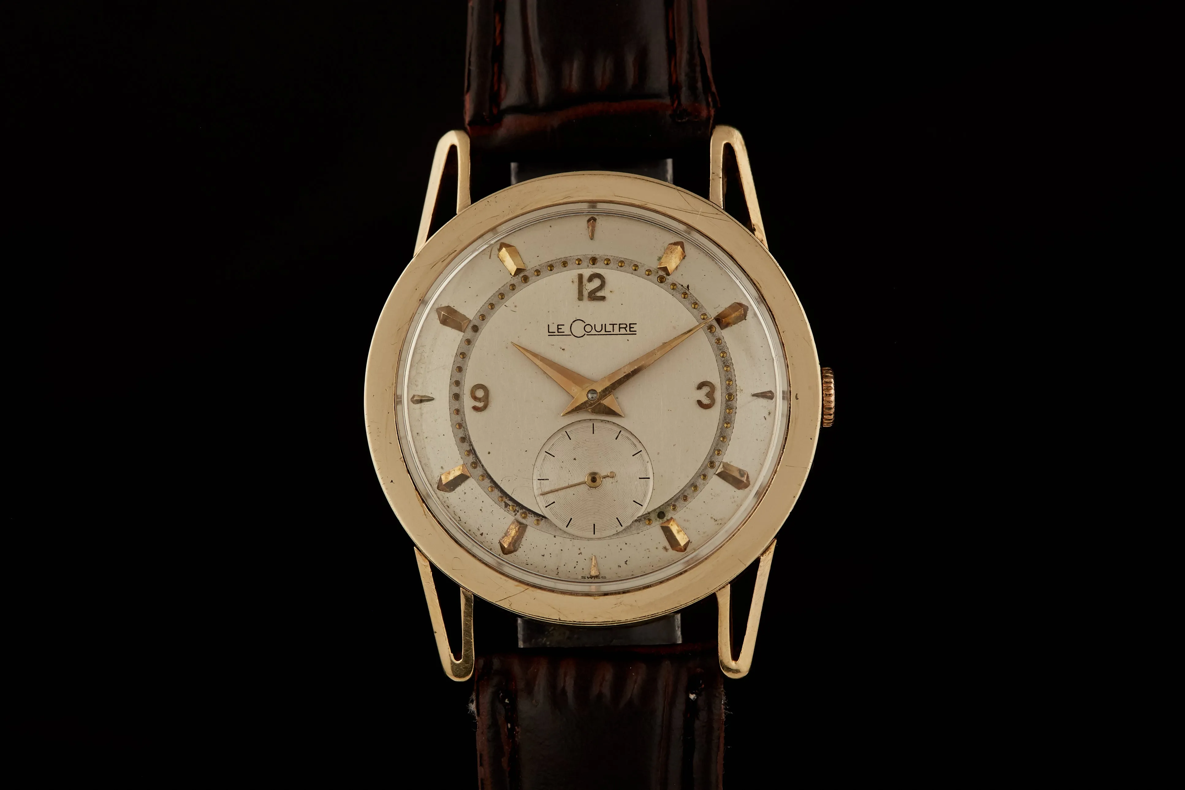 LeCoultre 'Skeleton Lug' Dress Watch