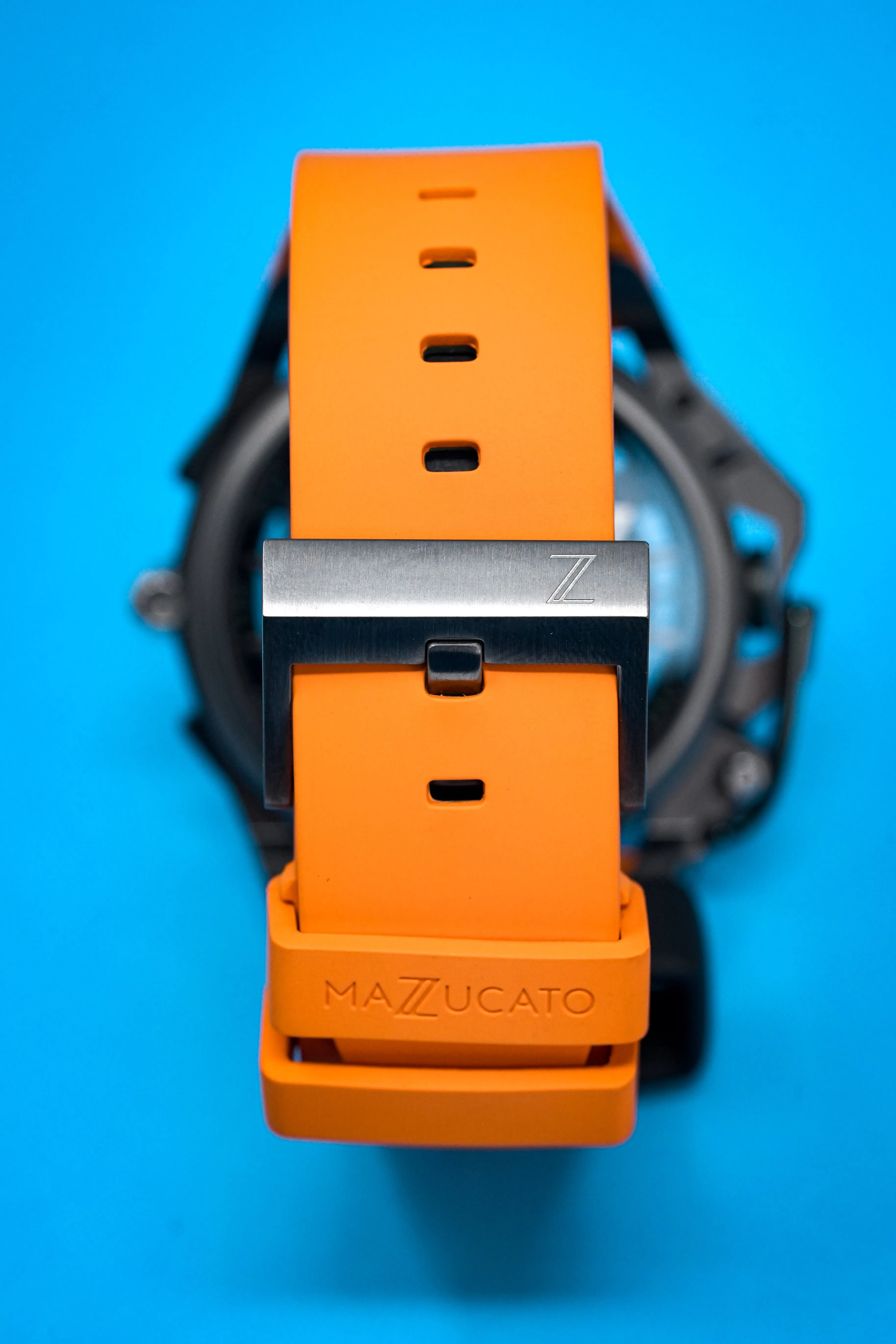 Mazzucato Reversible Watch RIM Orange