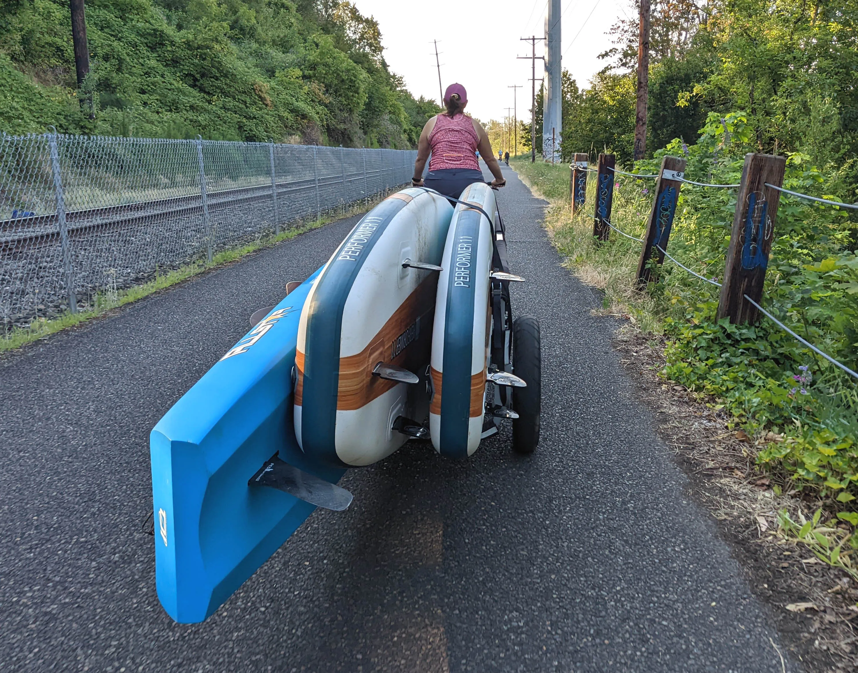 MBB Paddleboard and Kayak Trailer by Moved By Bikes (MBB)