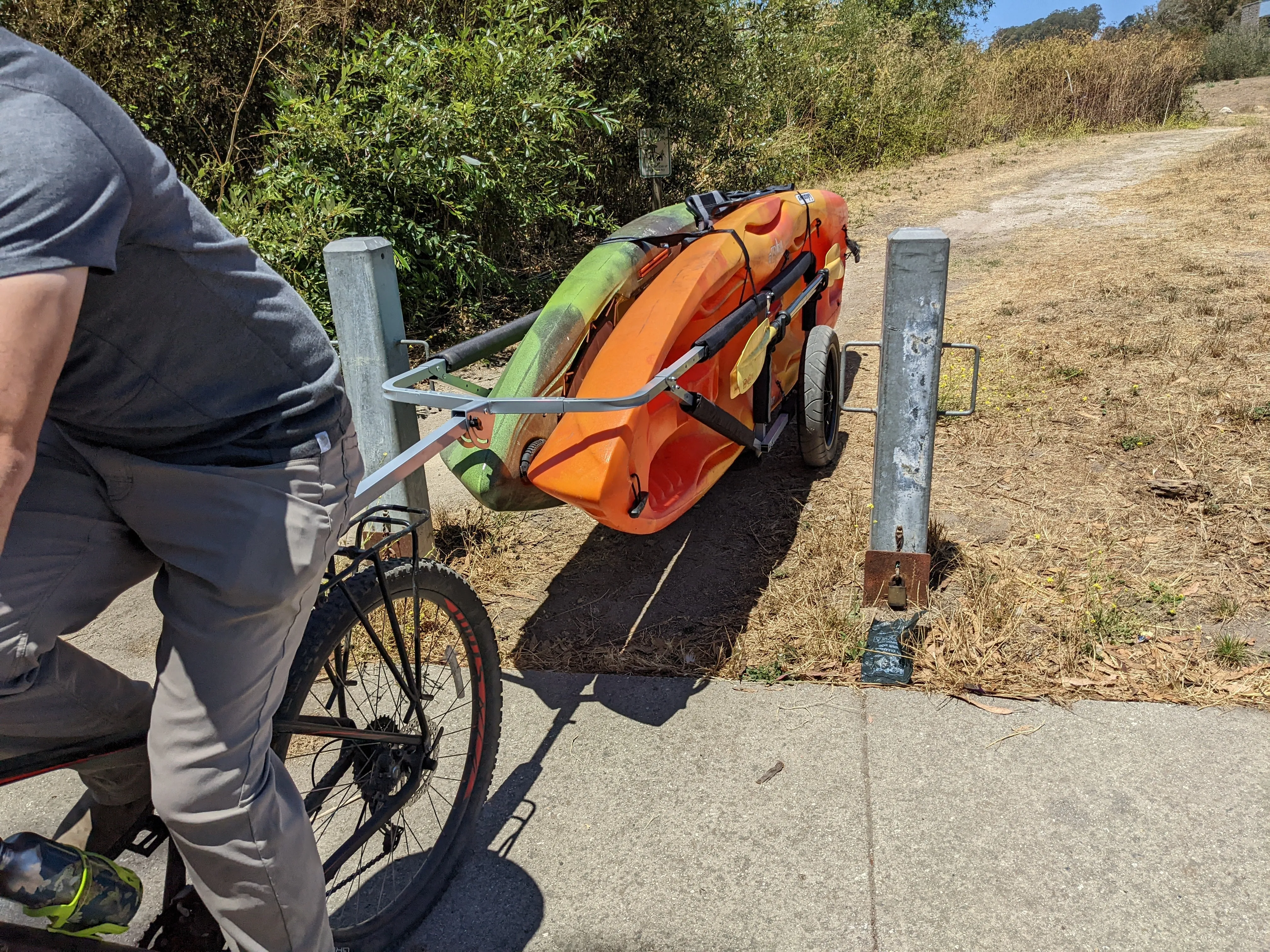 MBB Paddleboard and Kayak Trailer