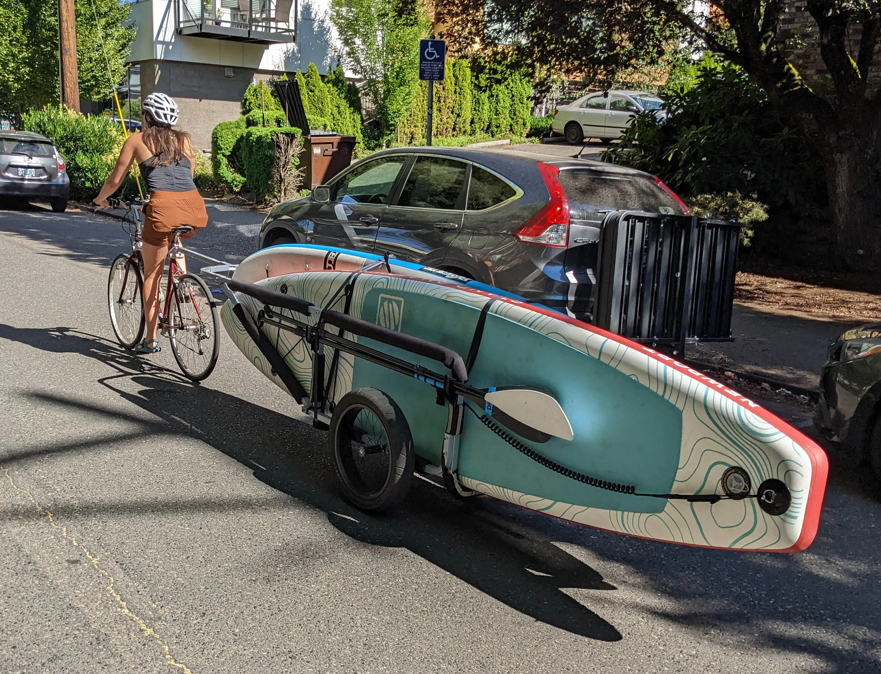 MBB Paddleboard and Kayak Trailer