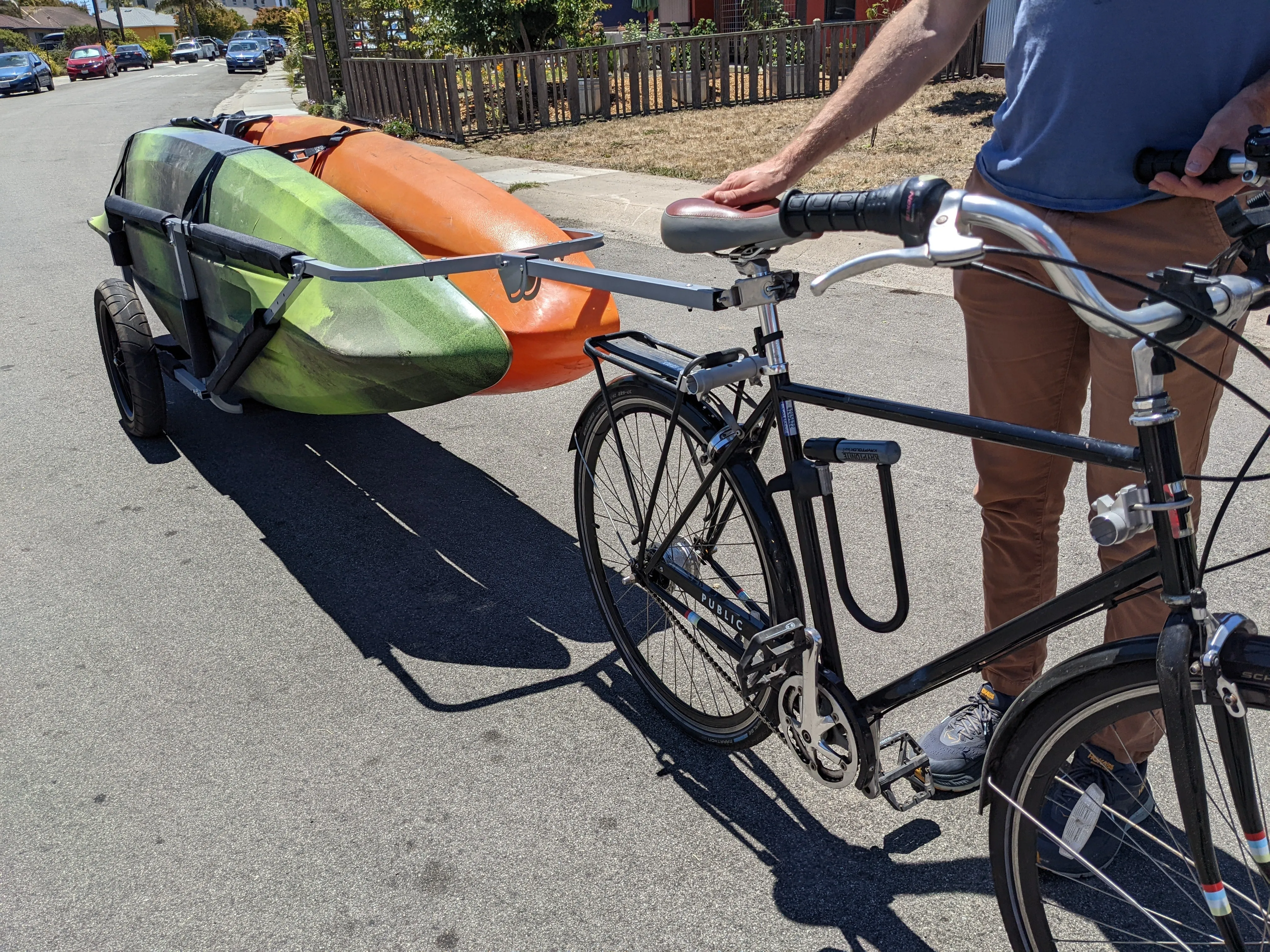 MBB Paddleboard and Kayak Trailer