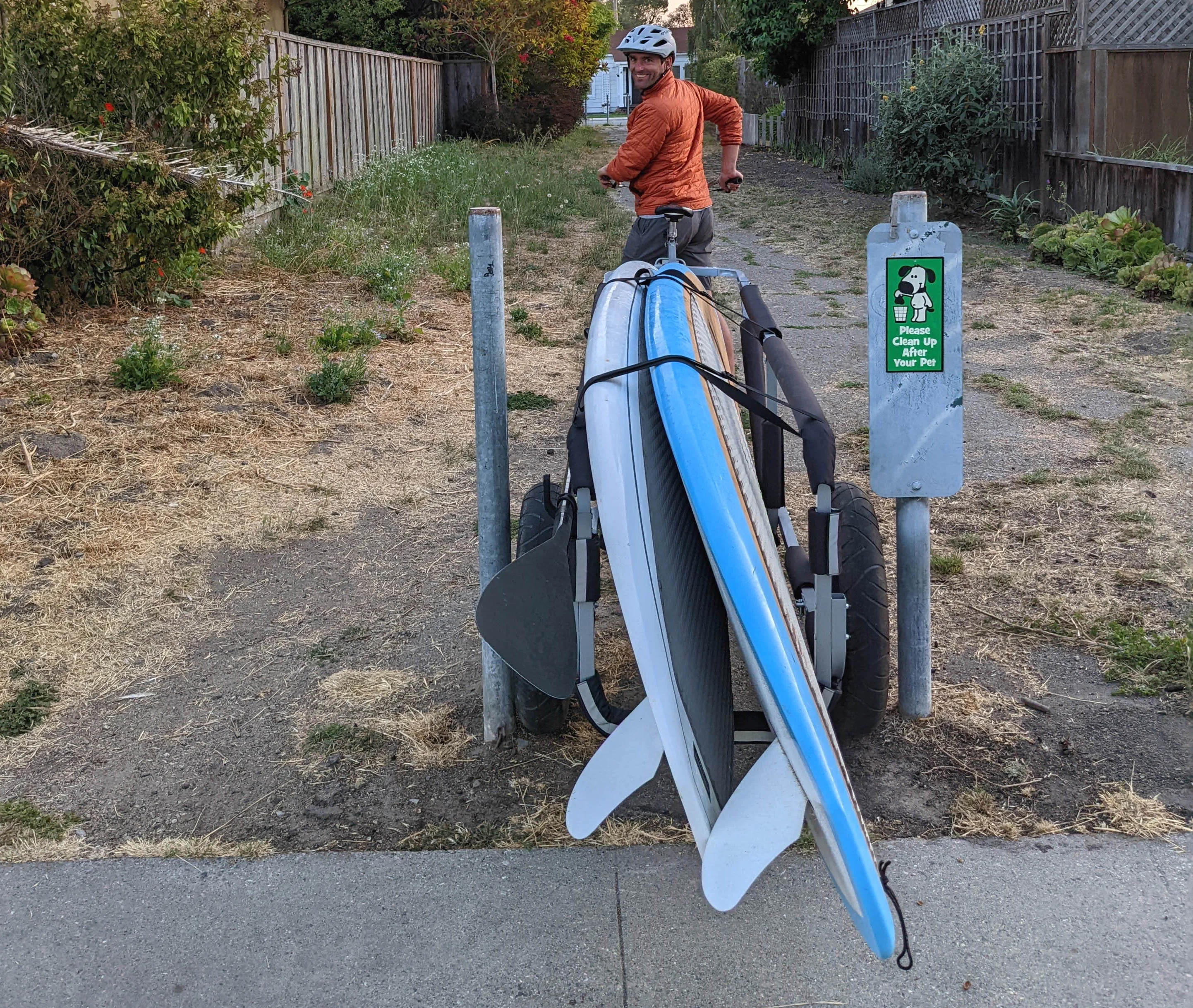 MBB Paddleboard and Kayak Trailer