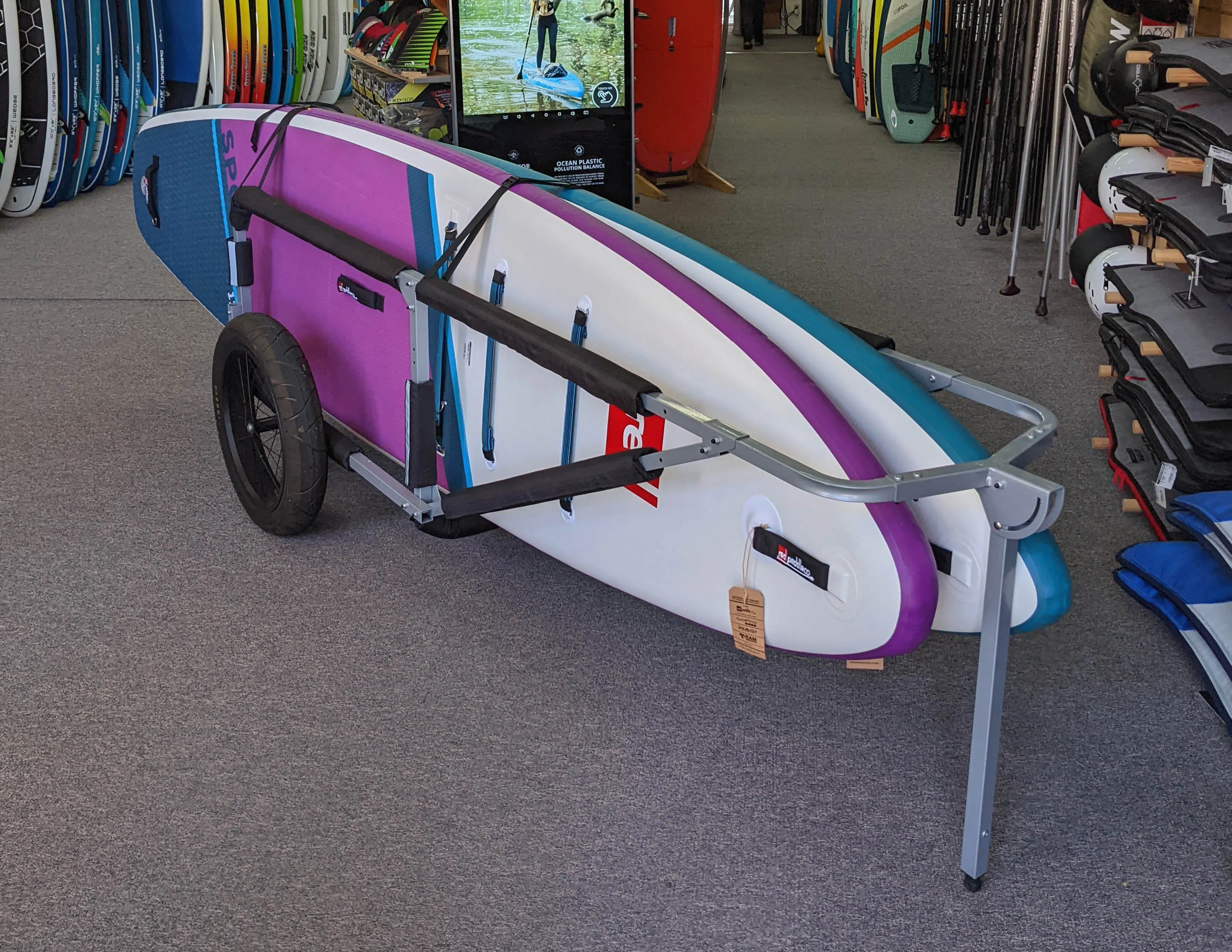 MBB Paddleboard and Kayak Trailer