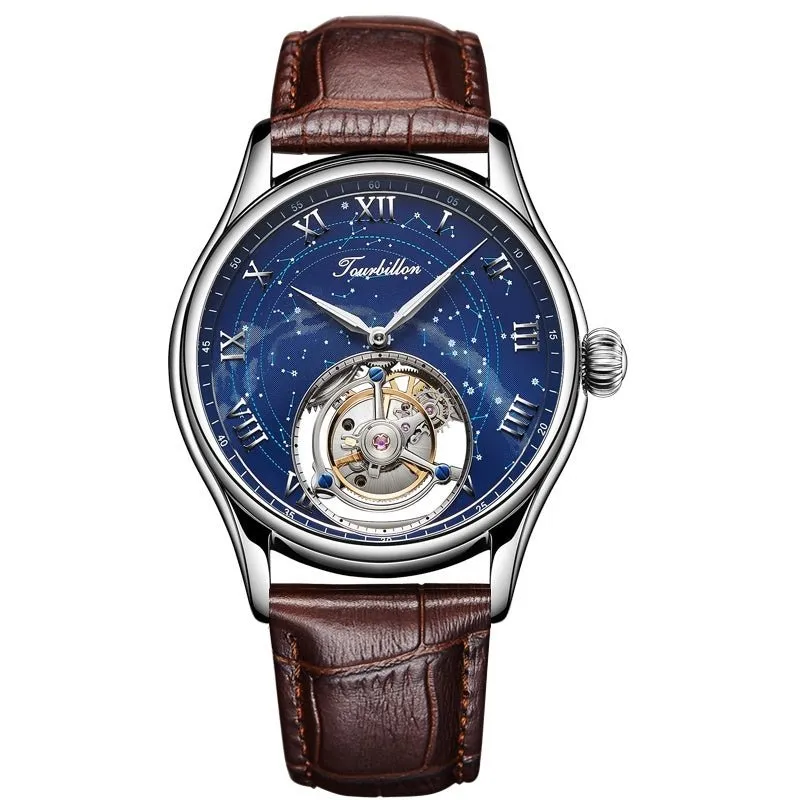 Men's Tourbillon Mechanical Watch