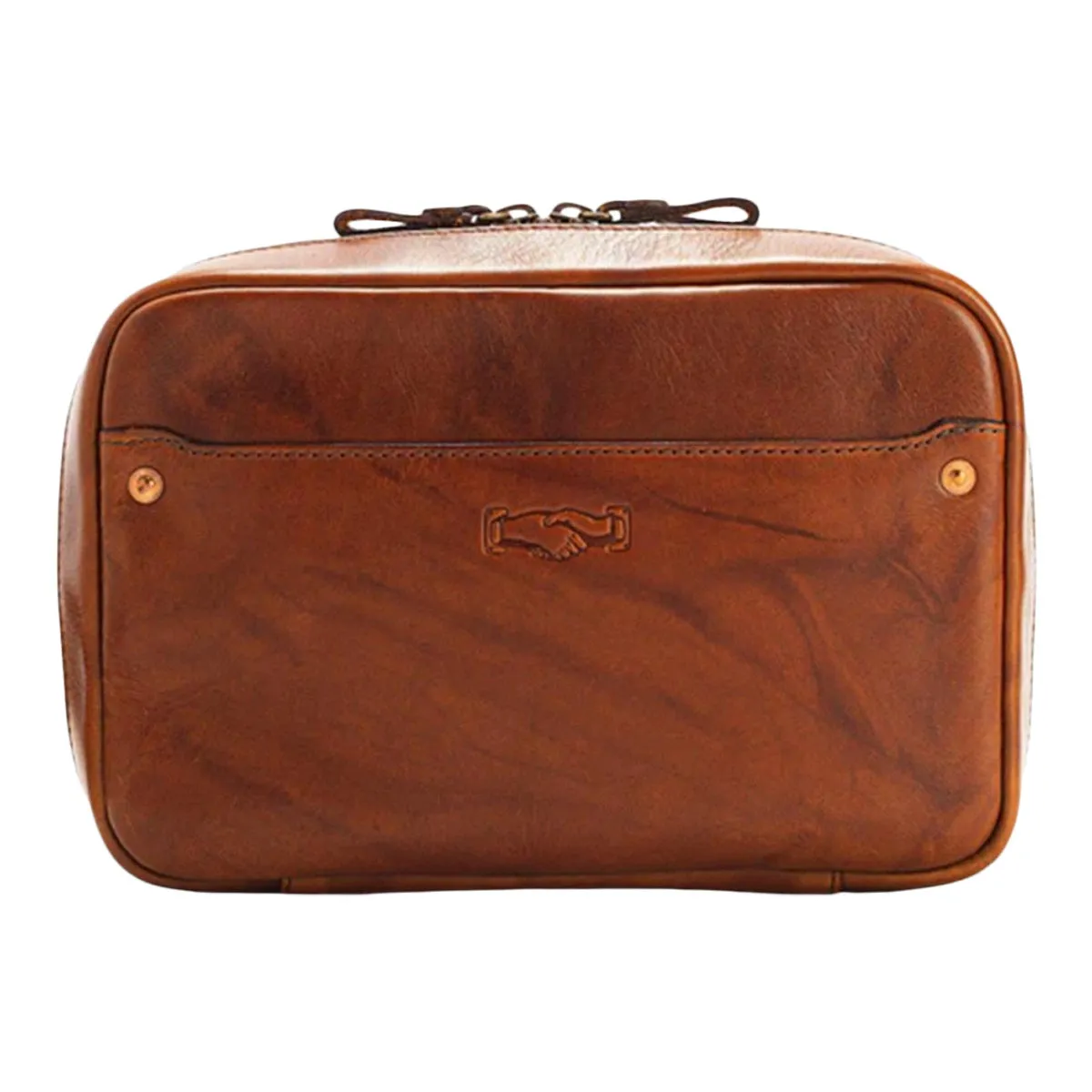 Mission Mercantile Heritage Leather "Doc" Electronics Organizer/Toiletry Kit