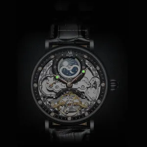 Multifunctional Two-time Men's Business Waterproof Mechanical Watch