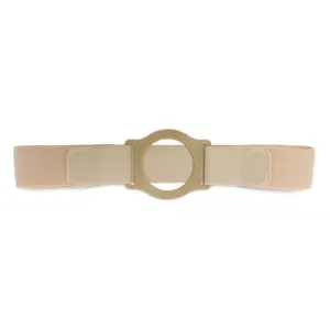 Nu-Comfort 2" Wide Beige Support Belt 3-1/4" I.D. Ring Plate 41" - 46" Waist X-Large, Latex-Free