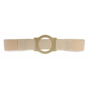 Nu-Comfort 2" Wide Beige Support Belt 3" I.D. Ring Plate 36"-40" Waist Large, Latex-Free