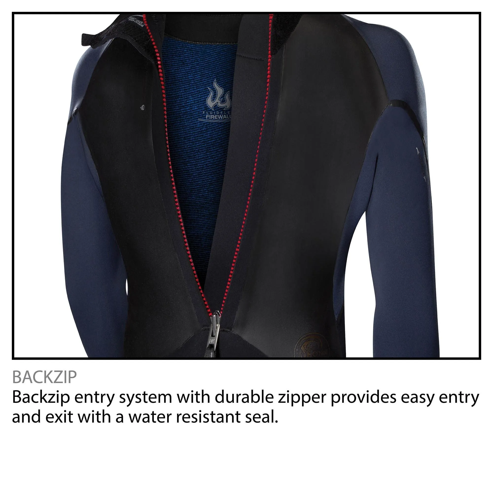 O Neill O Riginal 2mm Back Zip SS Springsuit