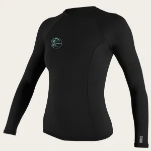 O'neill Women's Hybrid L/S Rash Guard BLK