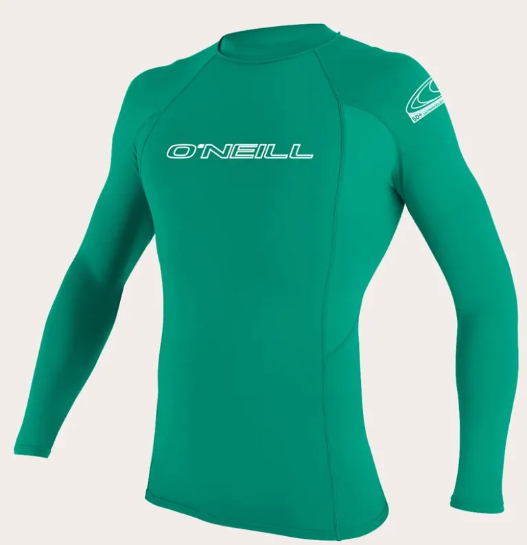 O'neill Youth Basic UPF 50  L/S Rash Guard Seaglass