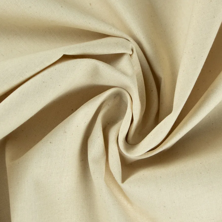 Premium Unbleached Calico 120cm