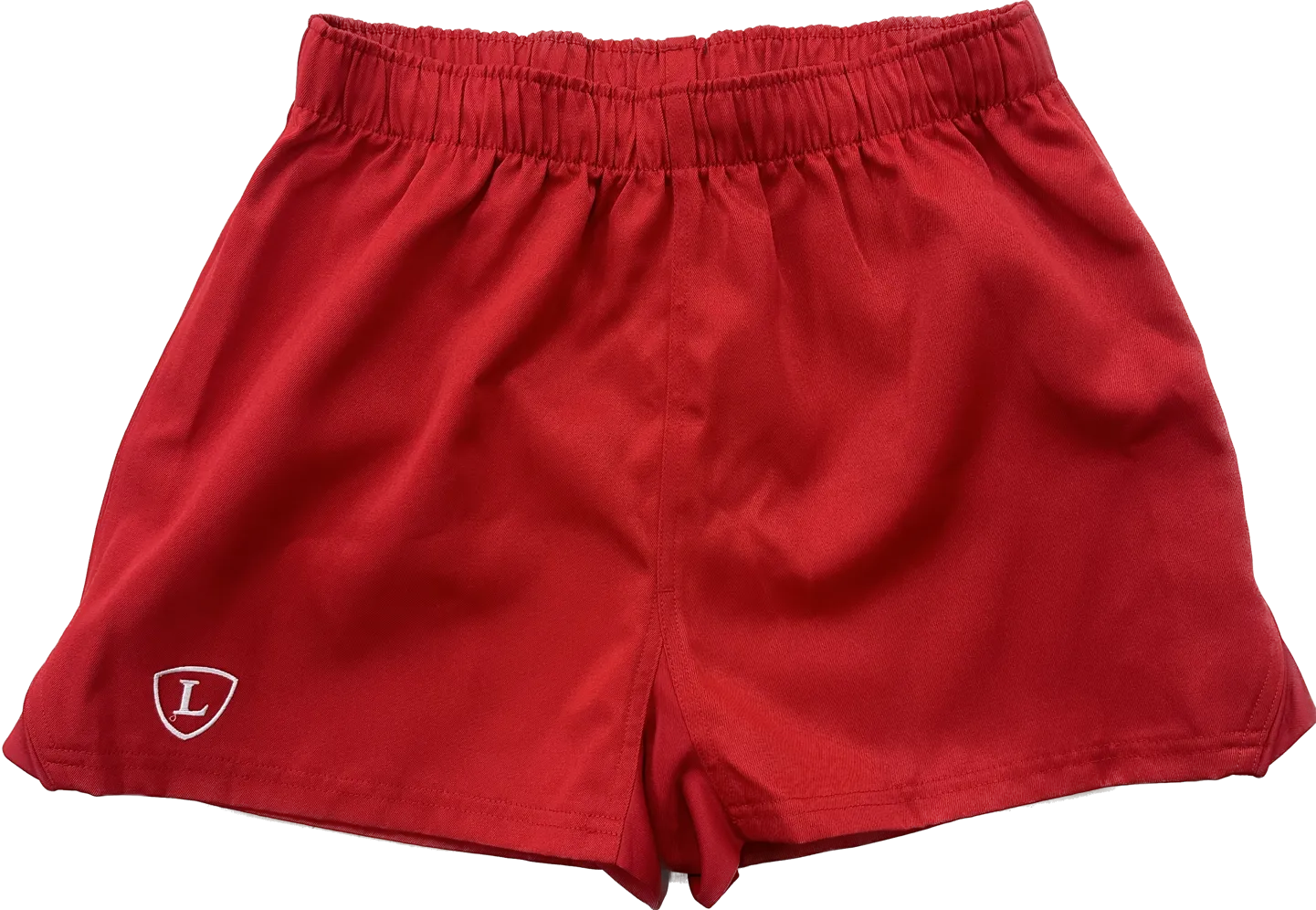 Red Rugby Shorts Senior