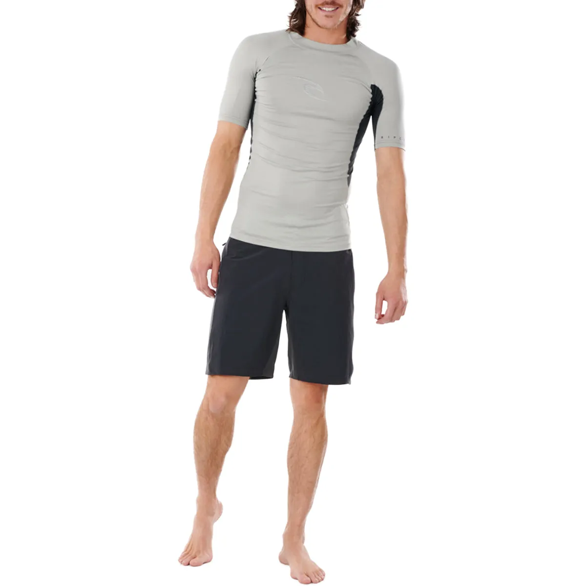 Rip Curl Waves Short Sleeve Rash Guard