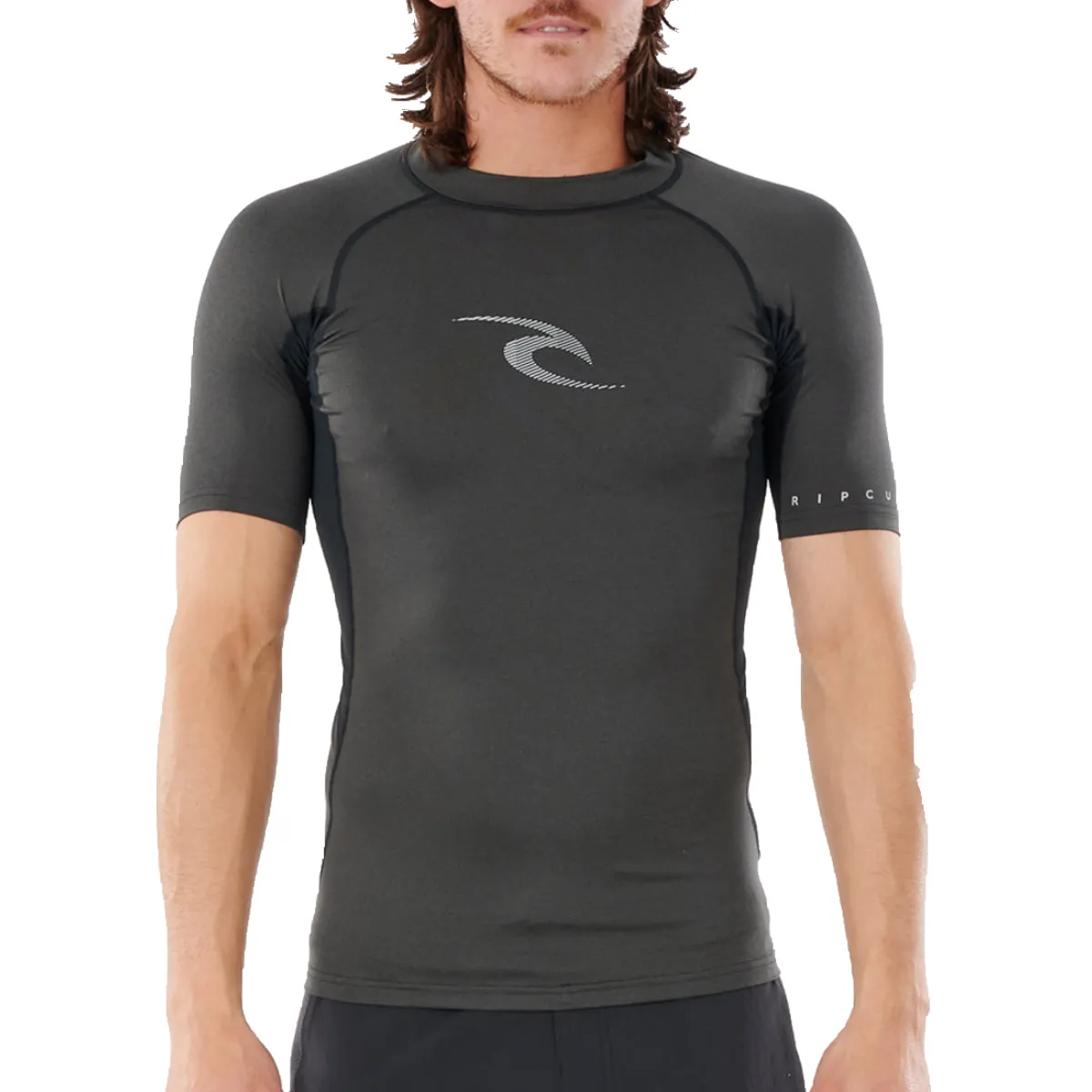 Rip Curl Waves Short Sleeve Rash Guard