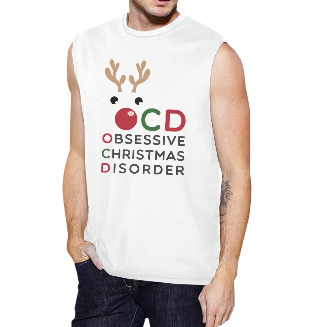 Rudolph OCD Mens Muscle Shirt