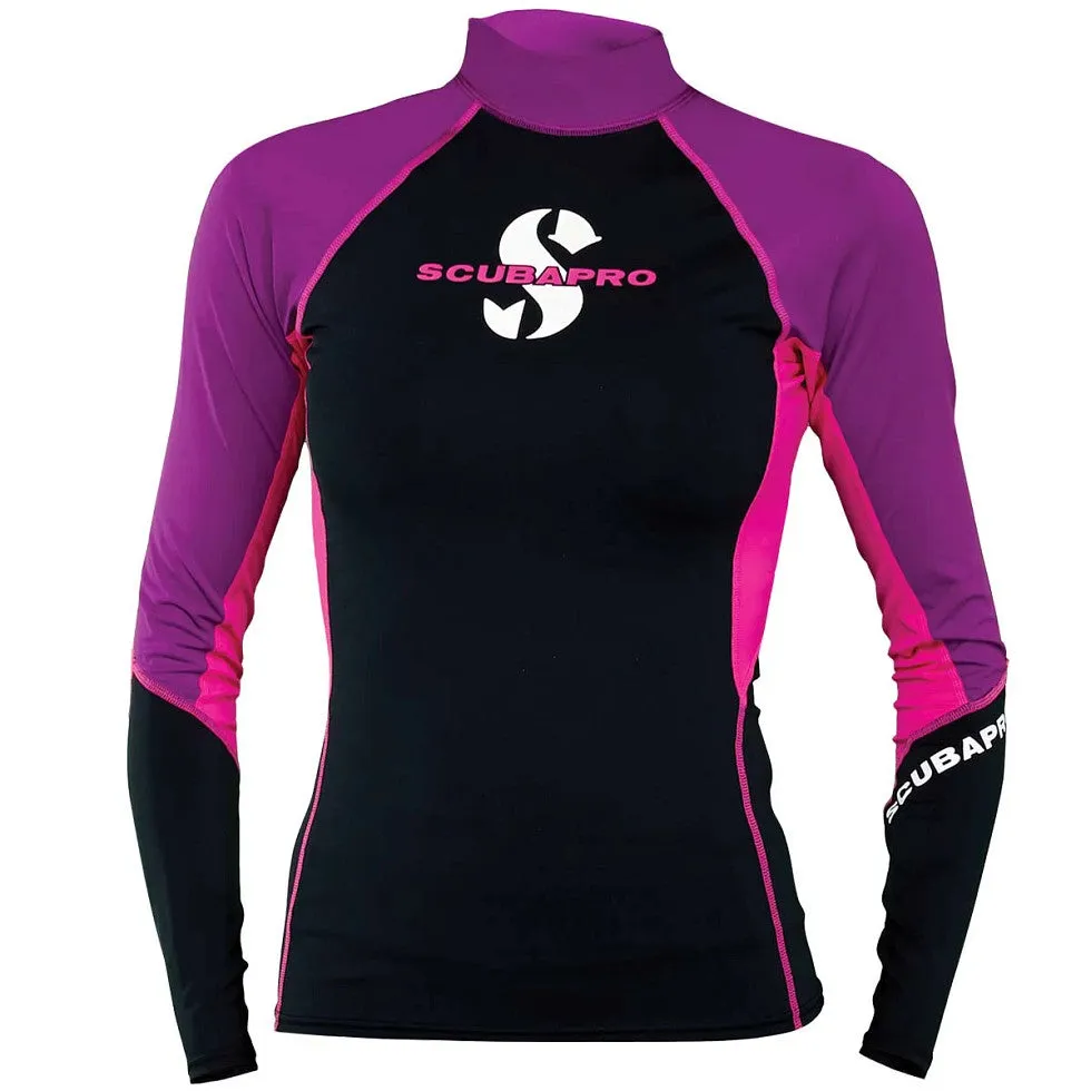 SCUBAPRO - UPF 80 T-Flex Rash Guard, Long Sleeve, Women