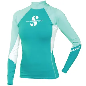 ScubaPro Womens UPF 80 T-Flex Long Sleeve Rash Guard