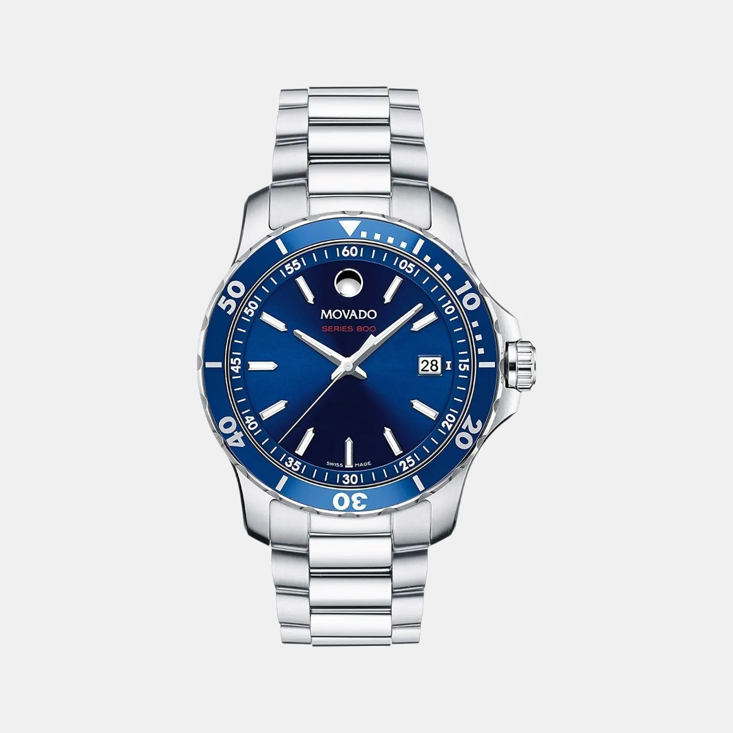 Series 800 Men's Blue Dial Analog Stainless Steel Watch 2600137