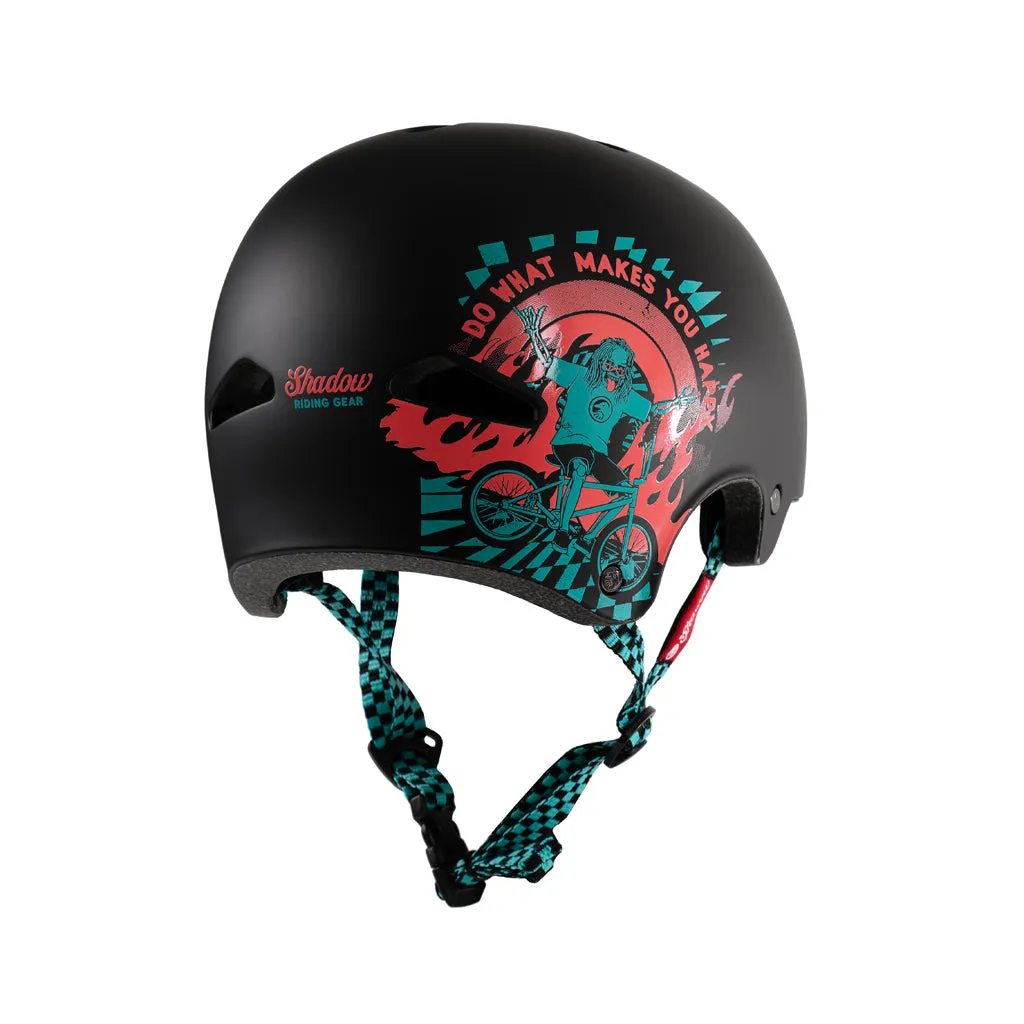 Shadow FeatherWeight In-Mold Helmet Big Boy Signature V2 - Black